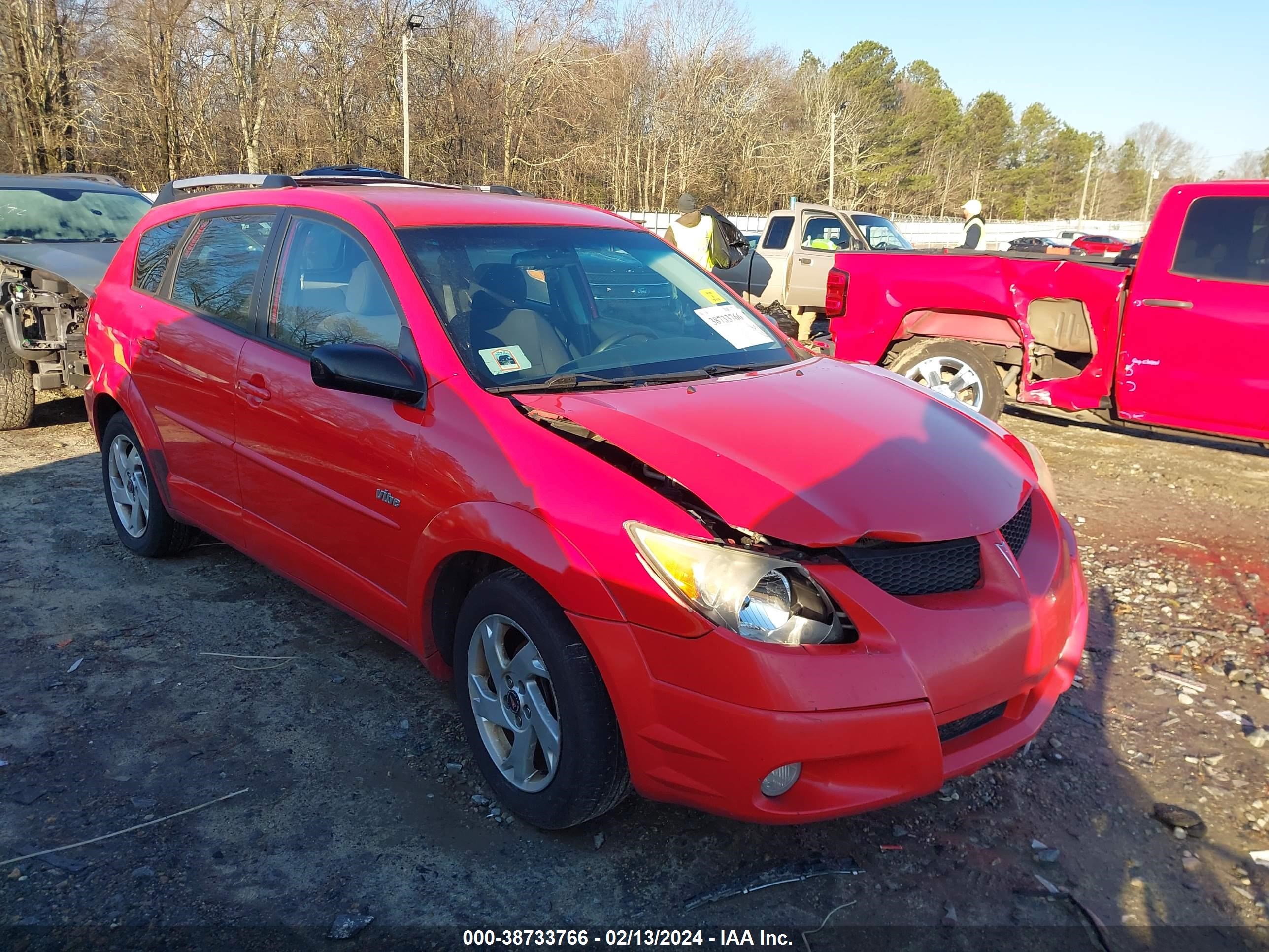 pontiac vibe 2003 5y2sl62873z468068