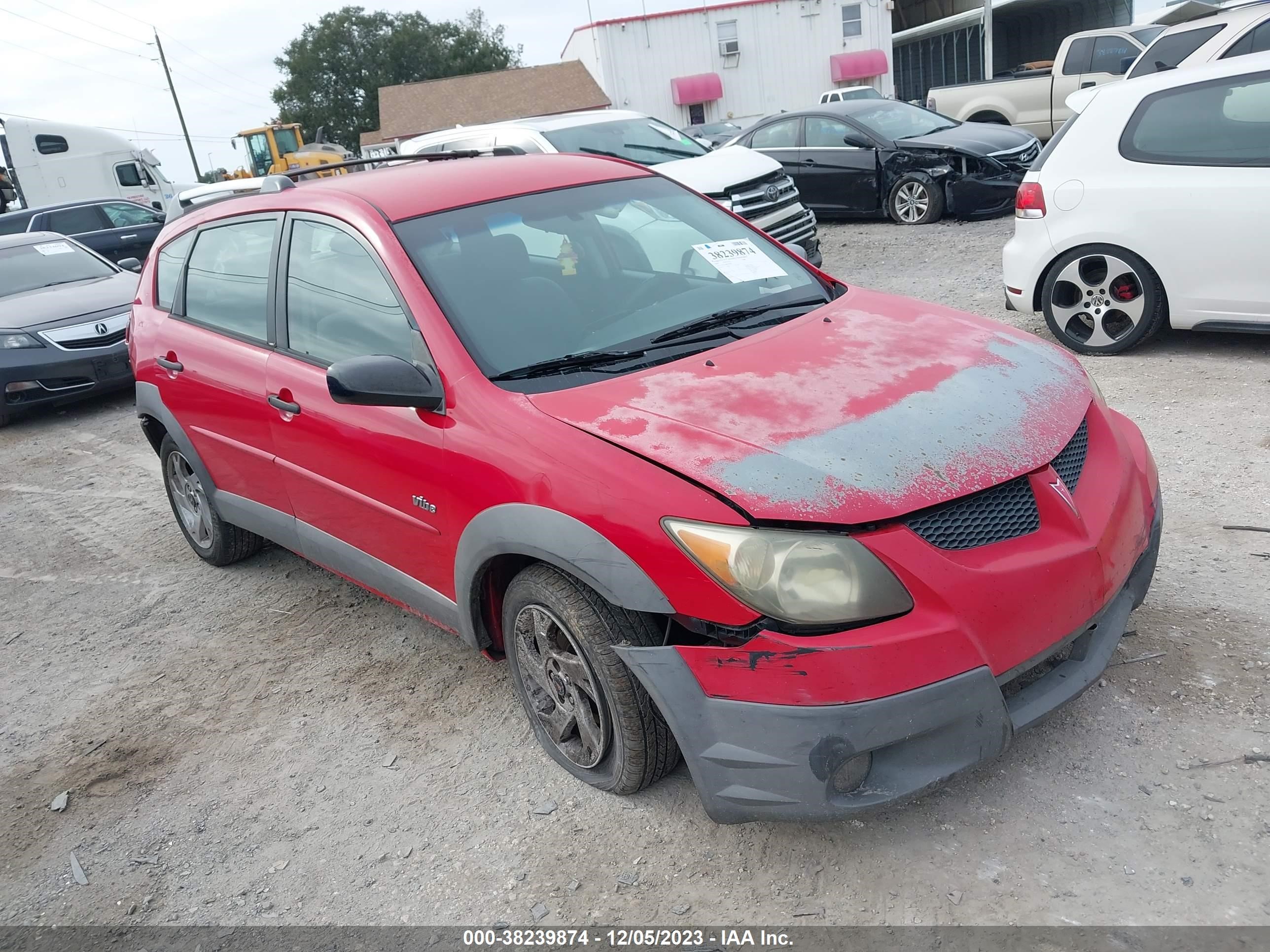 pontiac vibe 2004 5y2sl62884z405885