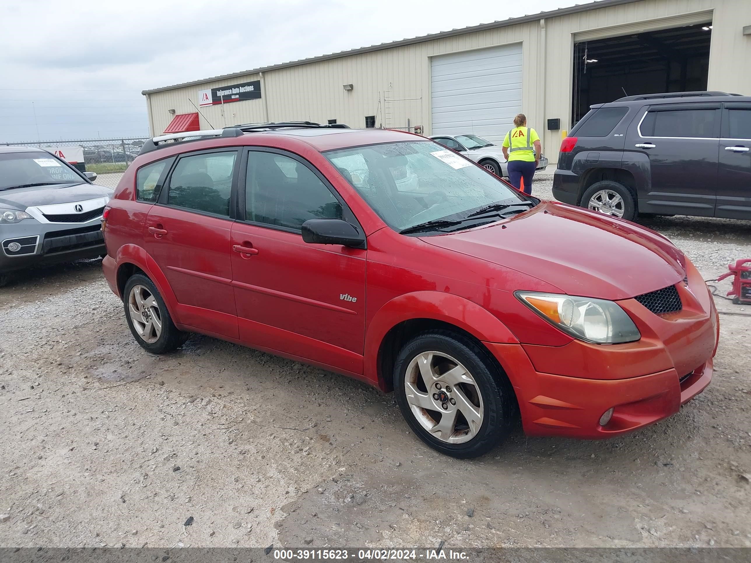 pontiac vibe 2004 5y2sl62884z412397