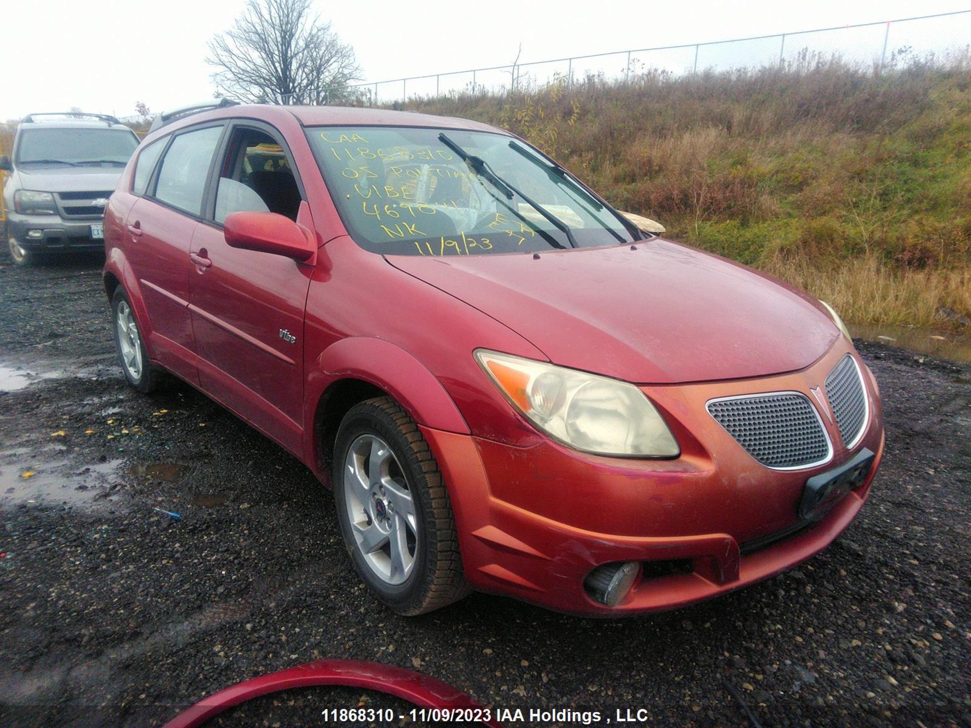 pontiac vibe 2005 5y2sl63805z469841