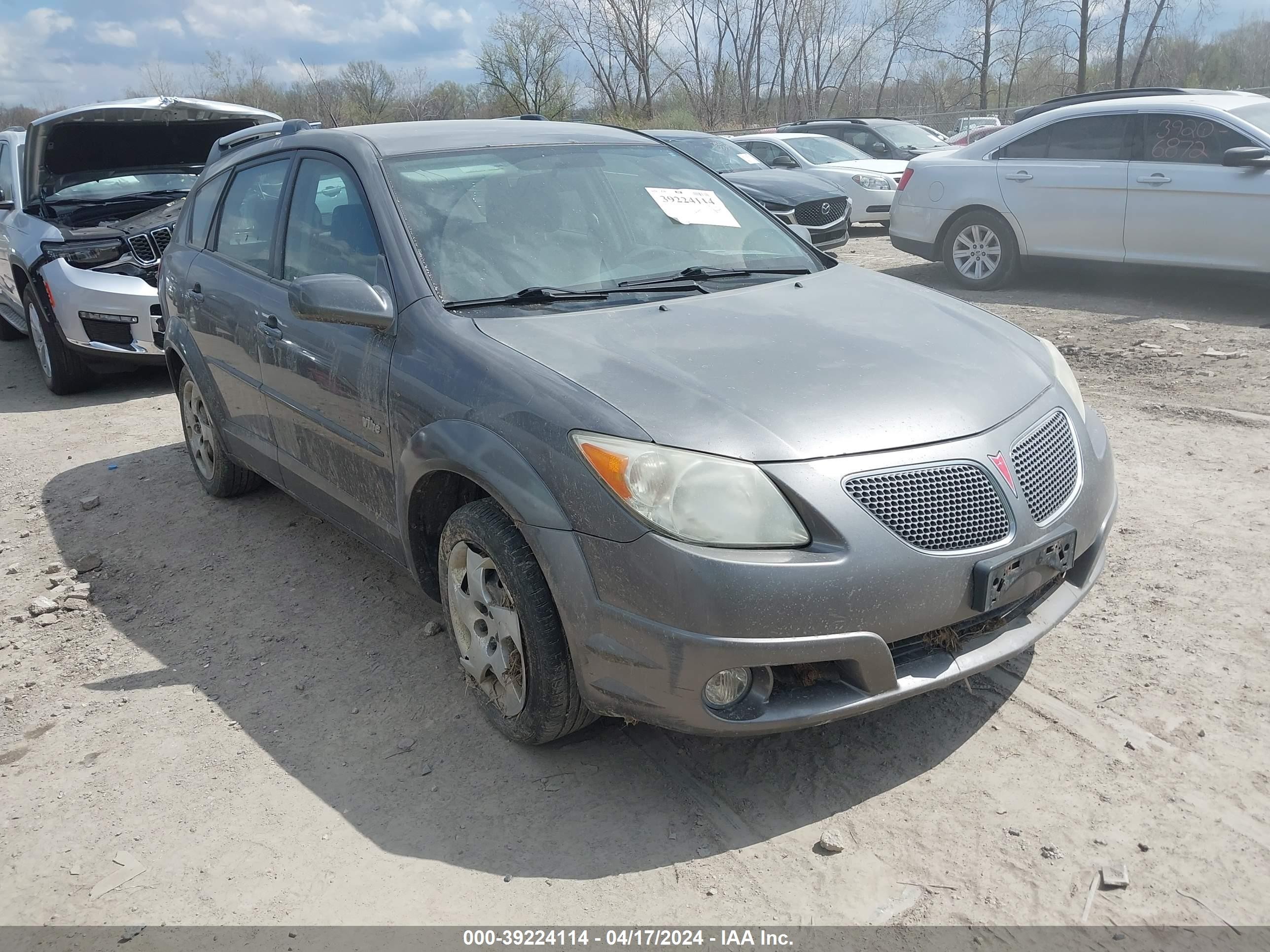 pontiac vibe 2005 5y2sl63855z442263