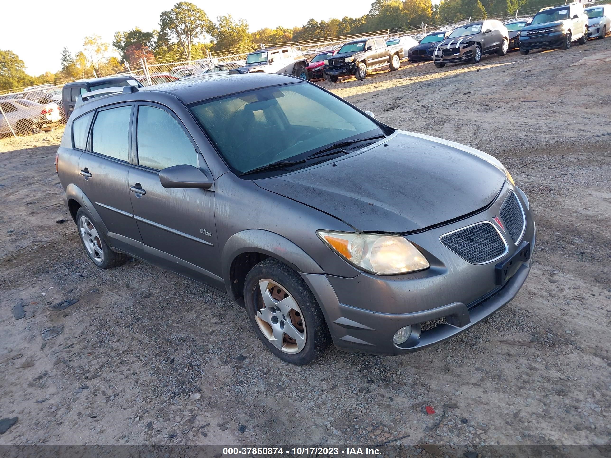 pontiac vibe 2005 5y2sl63865z414309