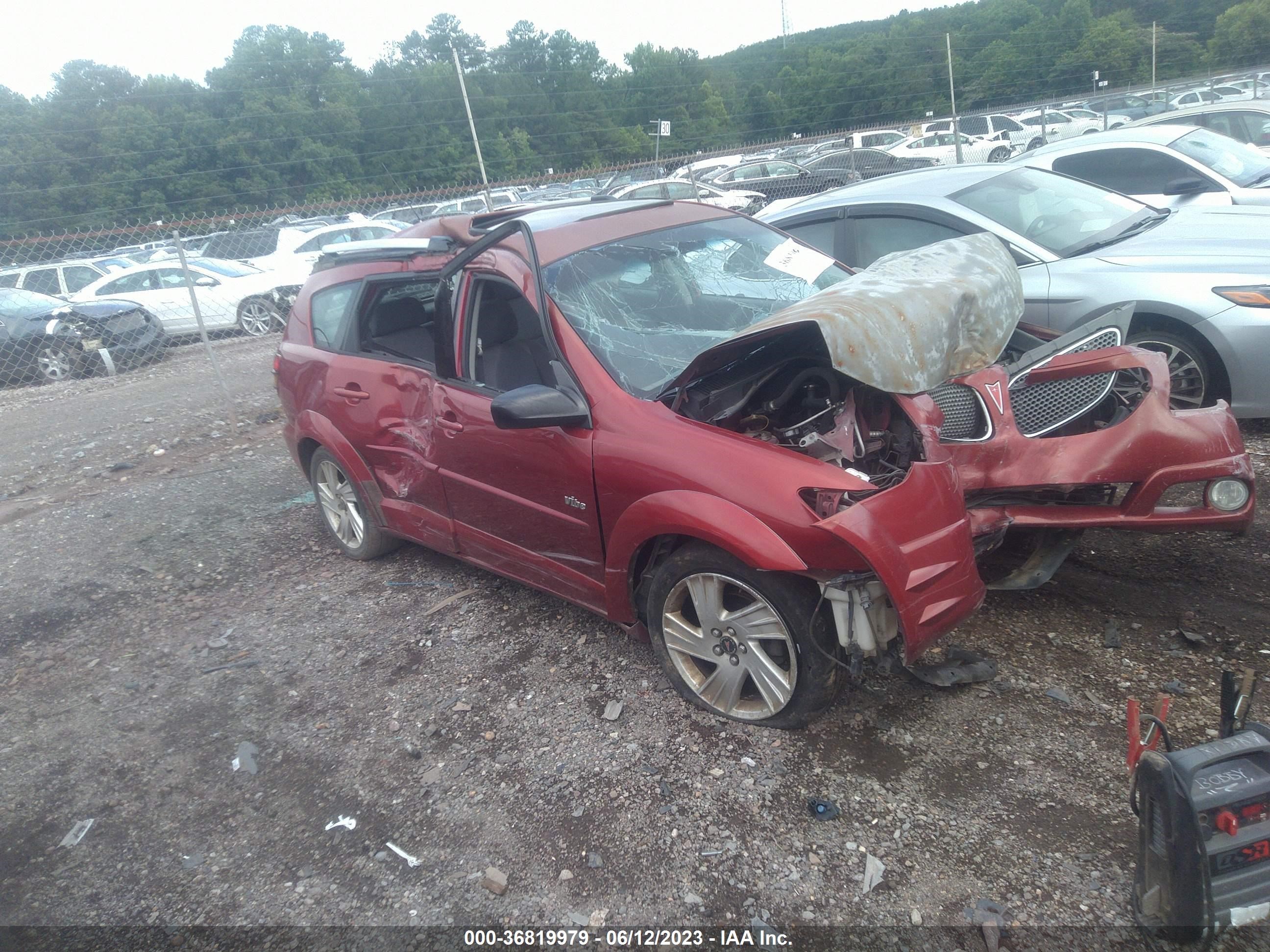 pontiac vibe 2005 5y2sl63875z403593