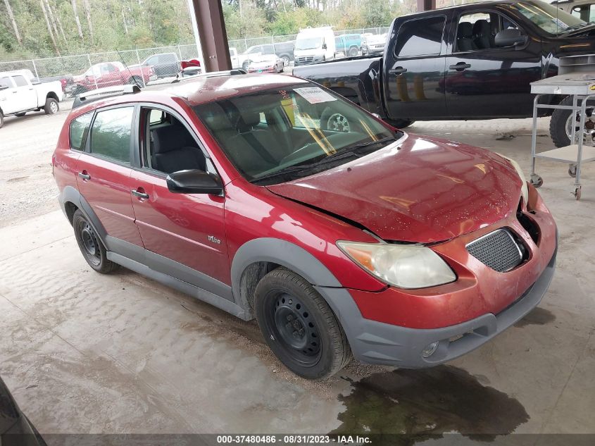 pontiac vibe 2005 5y2sl63875z470128