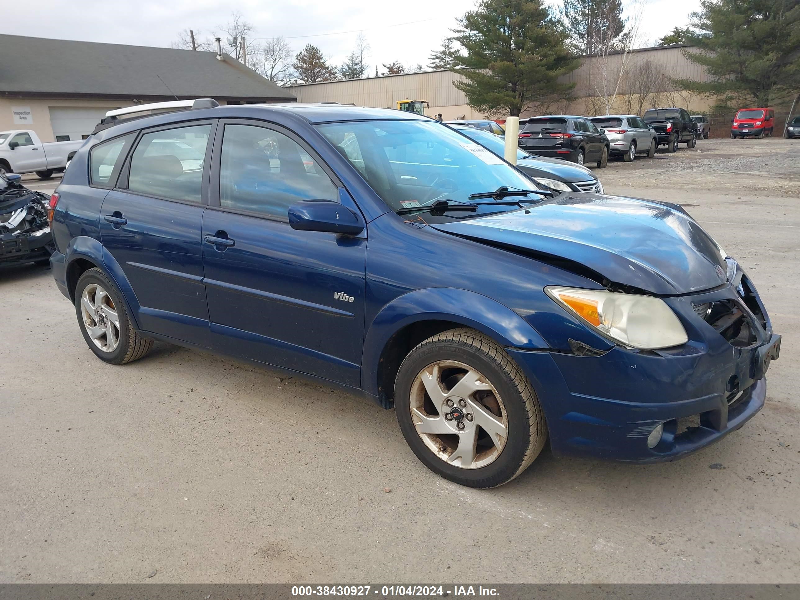 pontiac vibe 2005 5y2sl63885z403697