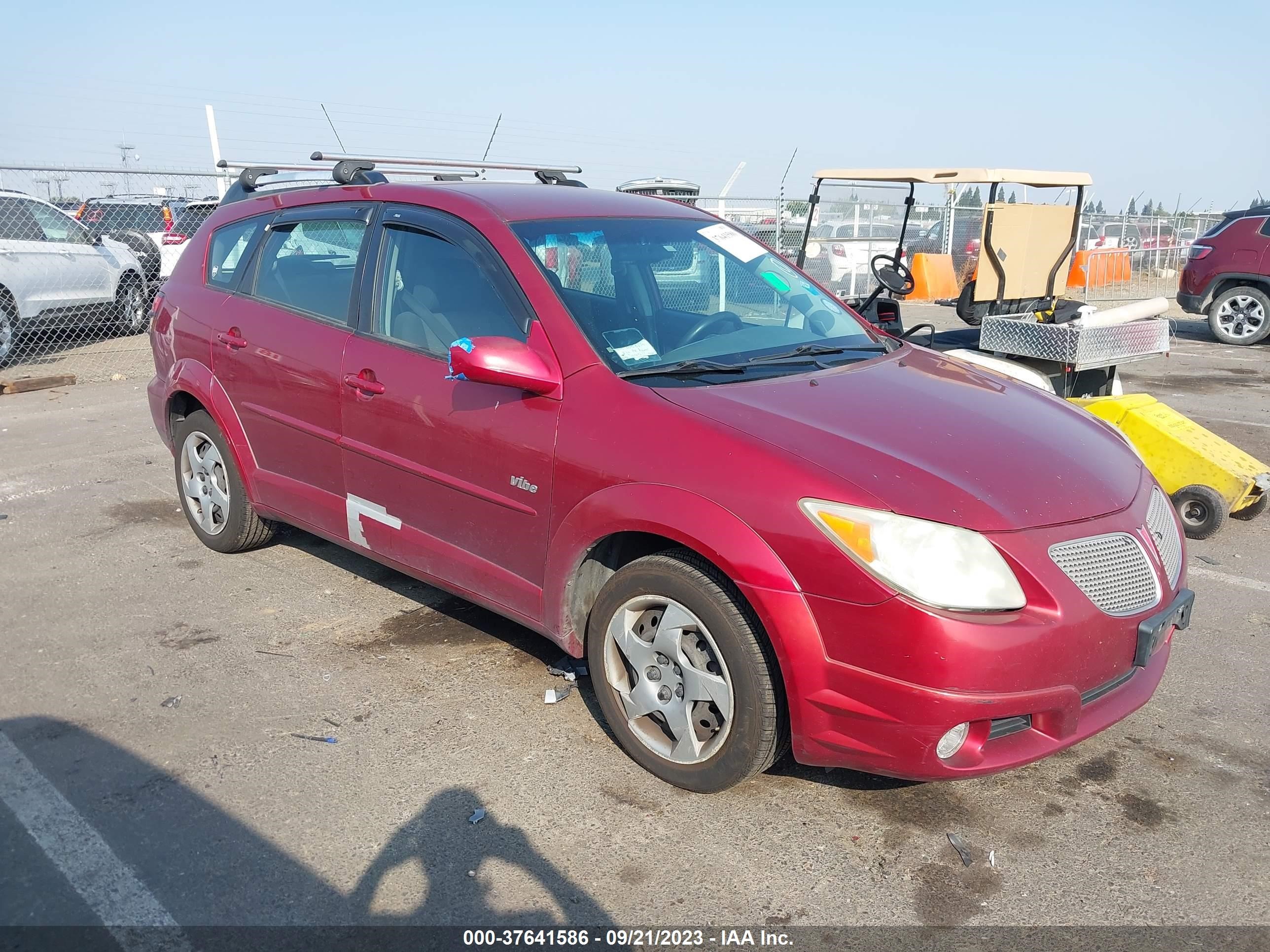 pontiac vibe 2005 5y2sl63895z420394