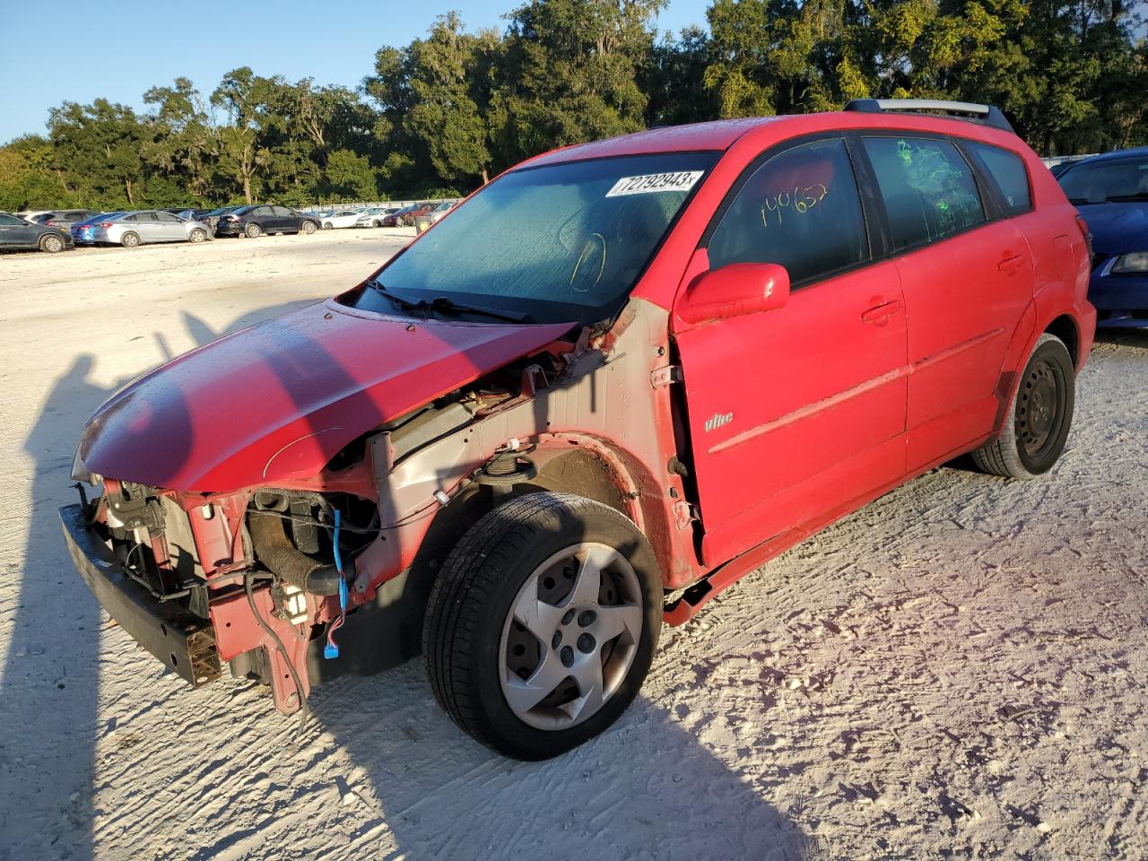 pontiac vibe 2005 5y2sl638x5z409646