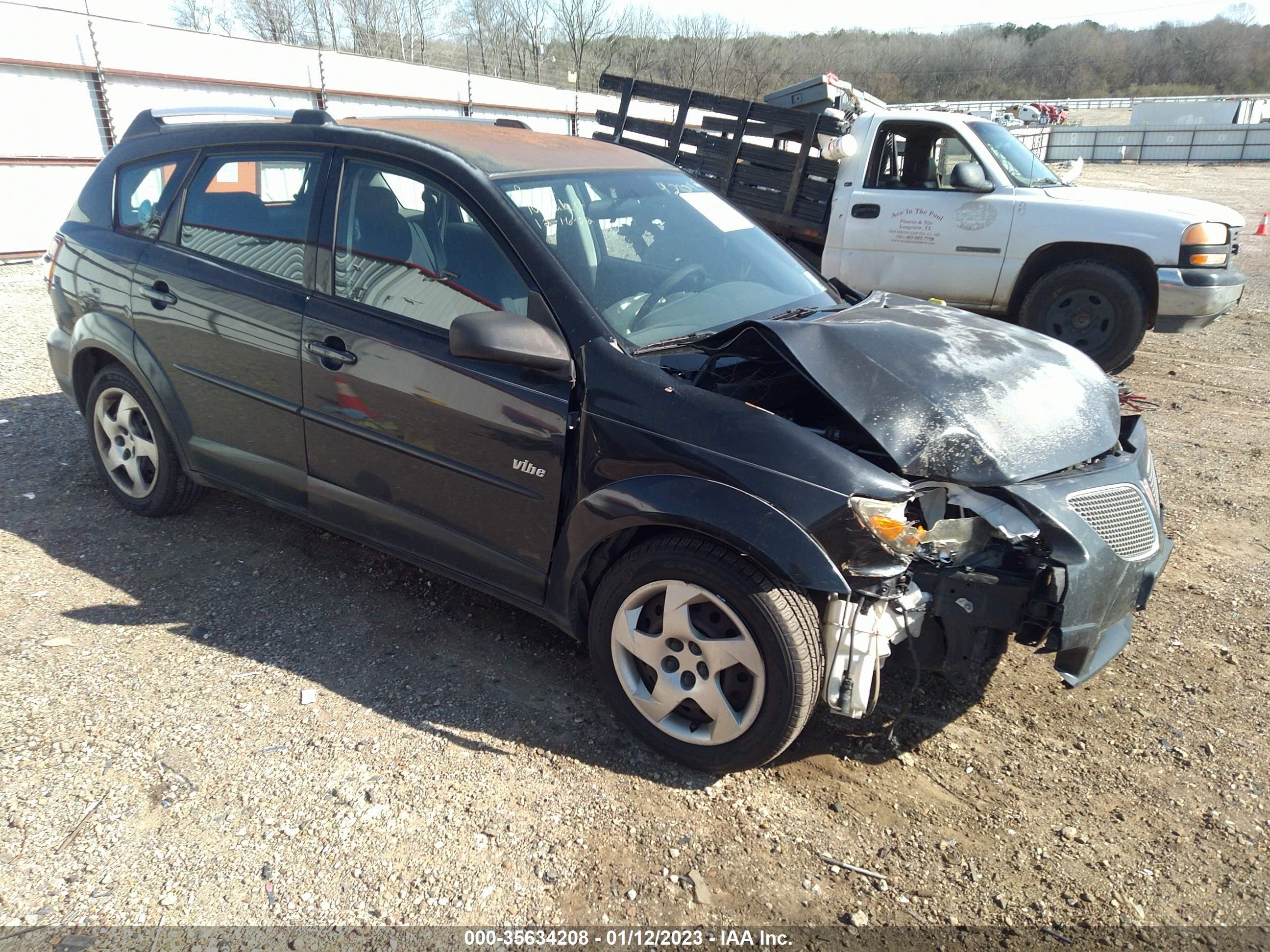 pontiac vibe 2005 5y2sl638x5z423014