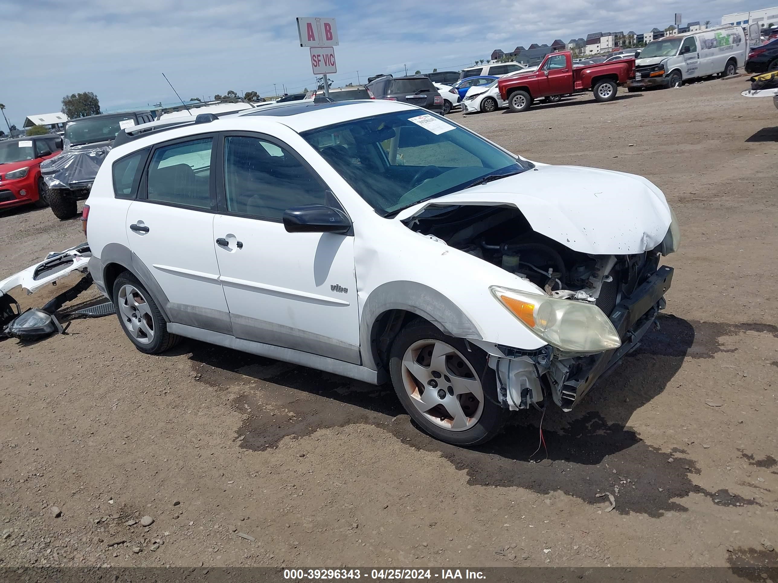 pontiac vibe 2006 5y2sl65806z410433