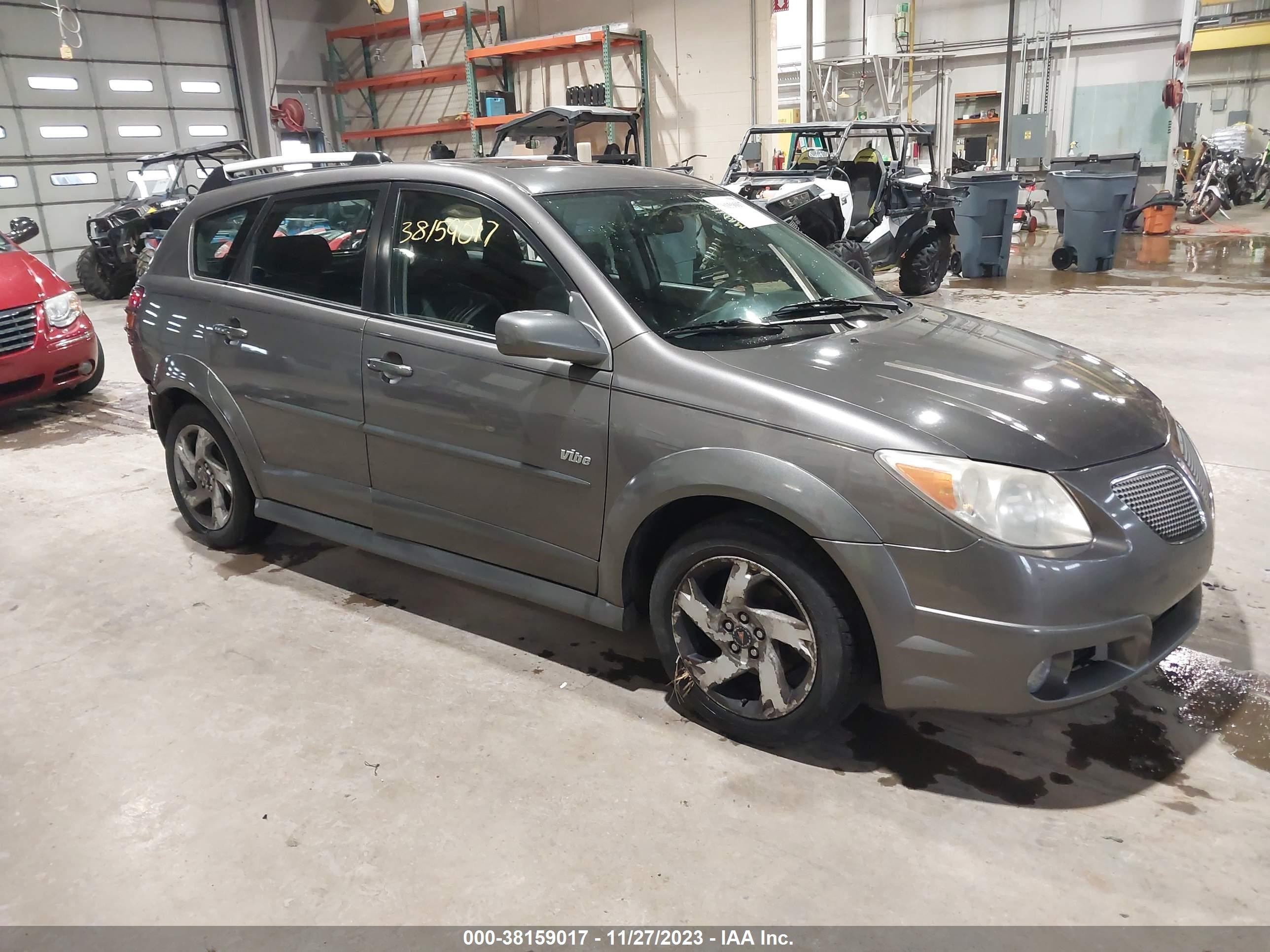 pontiac vibe 2007 5y2sl65807z438511