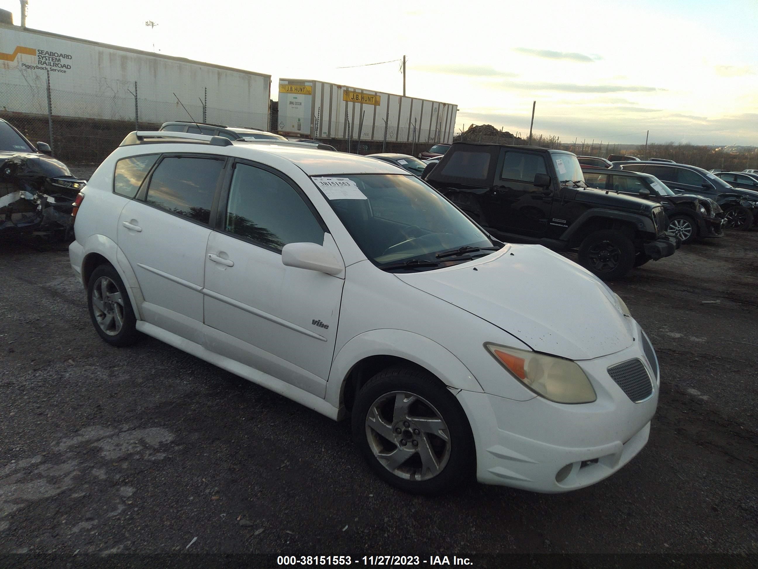 pontiac vibe 2006 5y2sl65826z457303