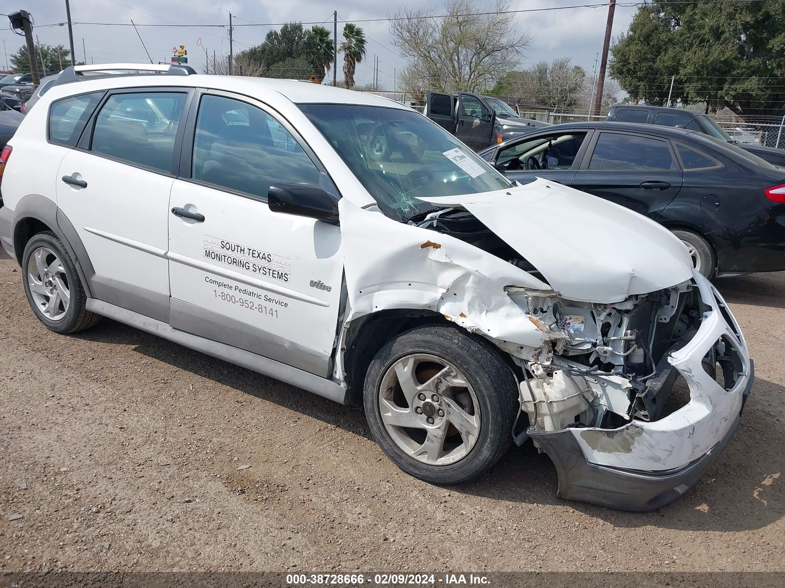 pontiac vibe 2007 5y2sl65827z416462