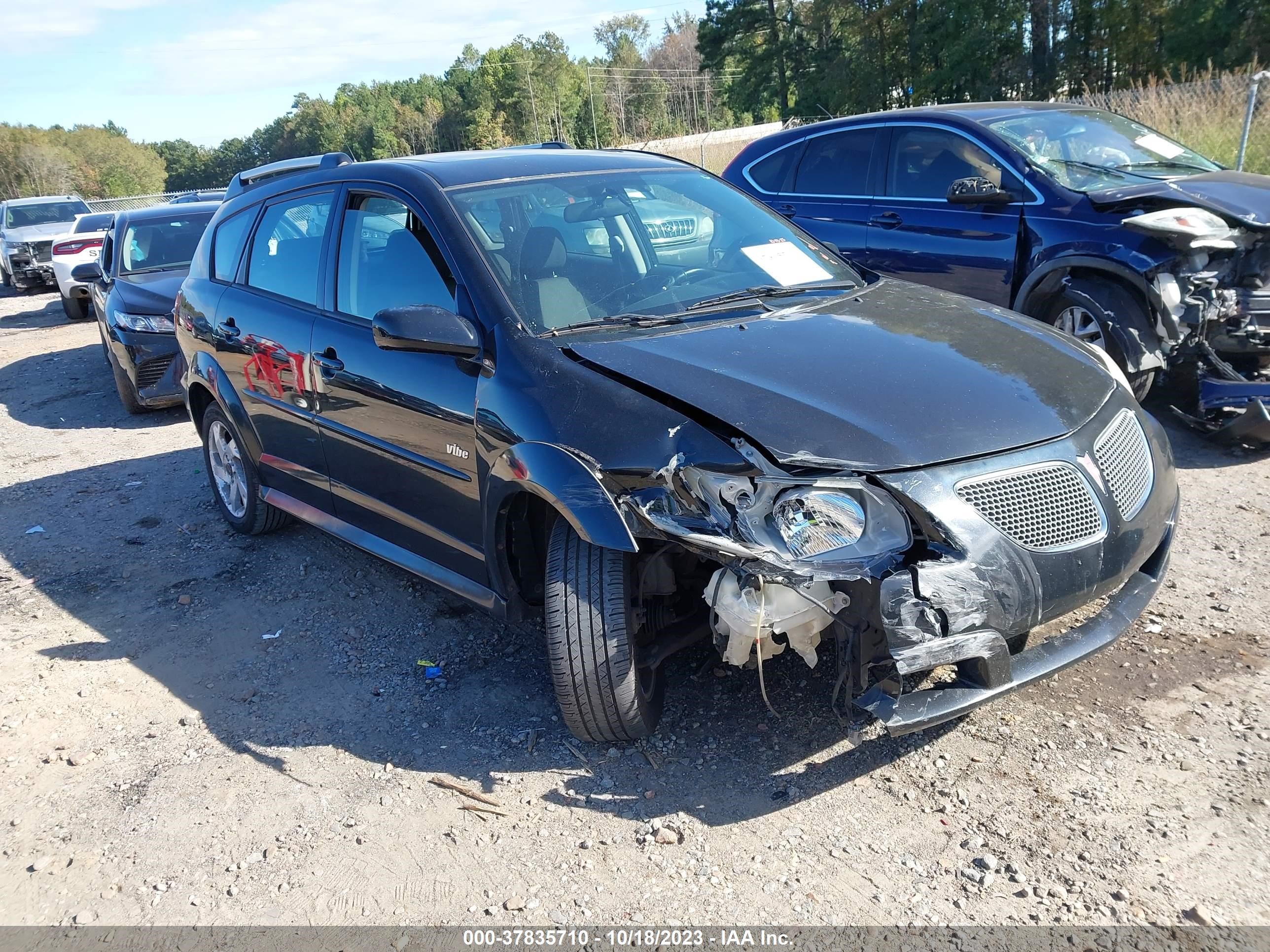 pontiac vibe 2007 5y2sl65827z429437