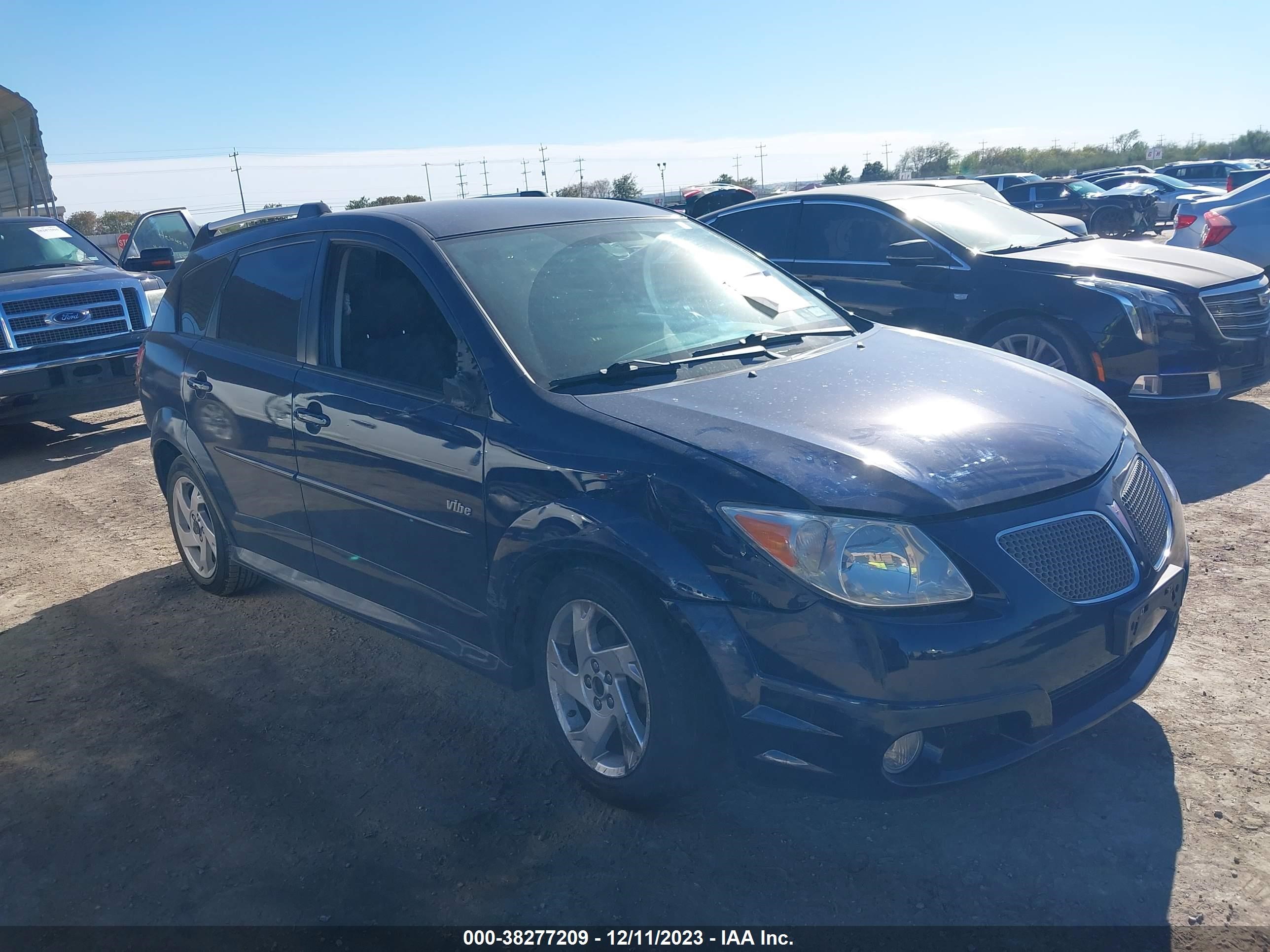 pontiac vibe 2007 5y2sl65837z442553