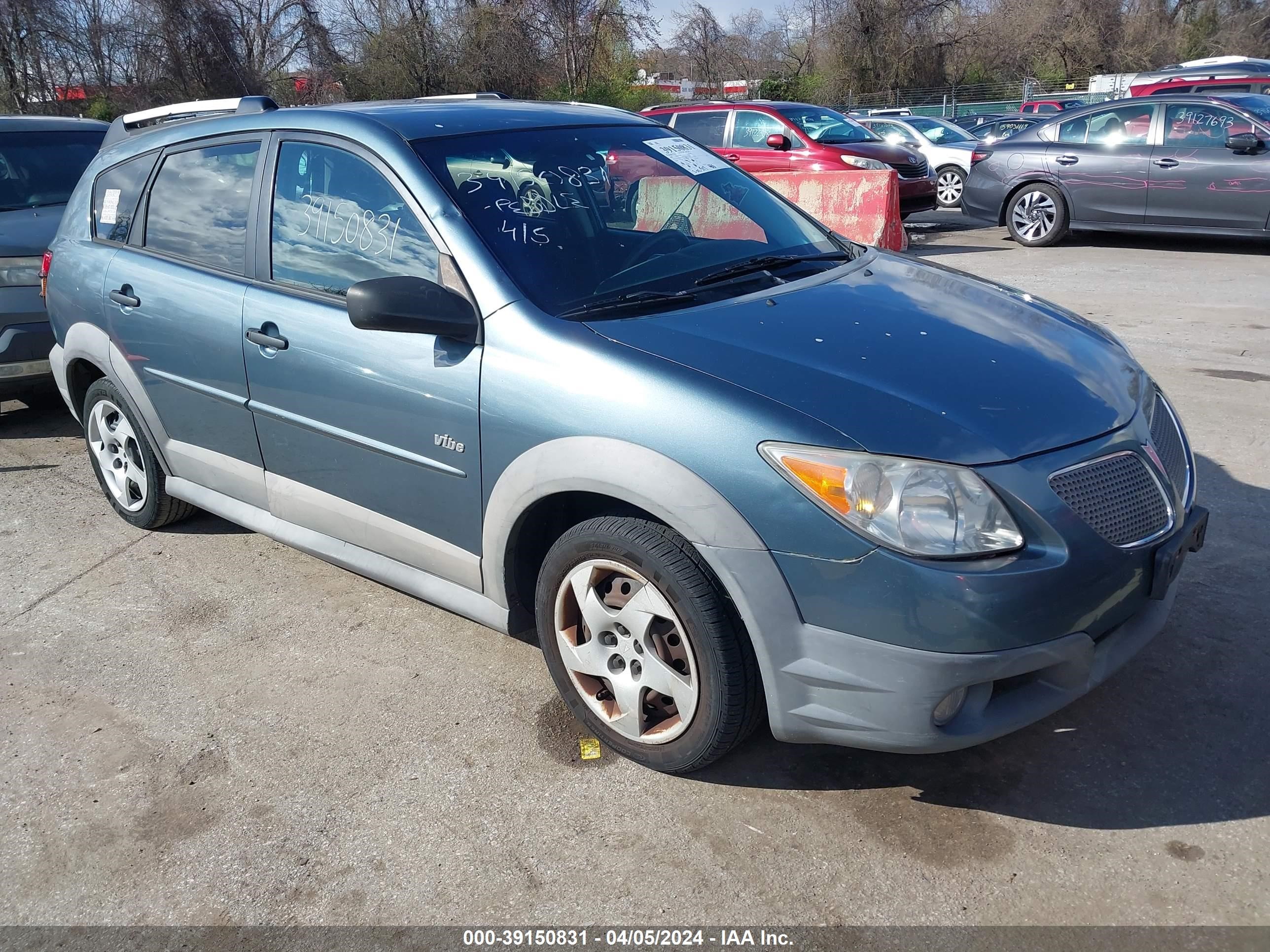 pontiac vibe 2008 5y2sl65838z403494