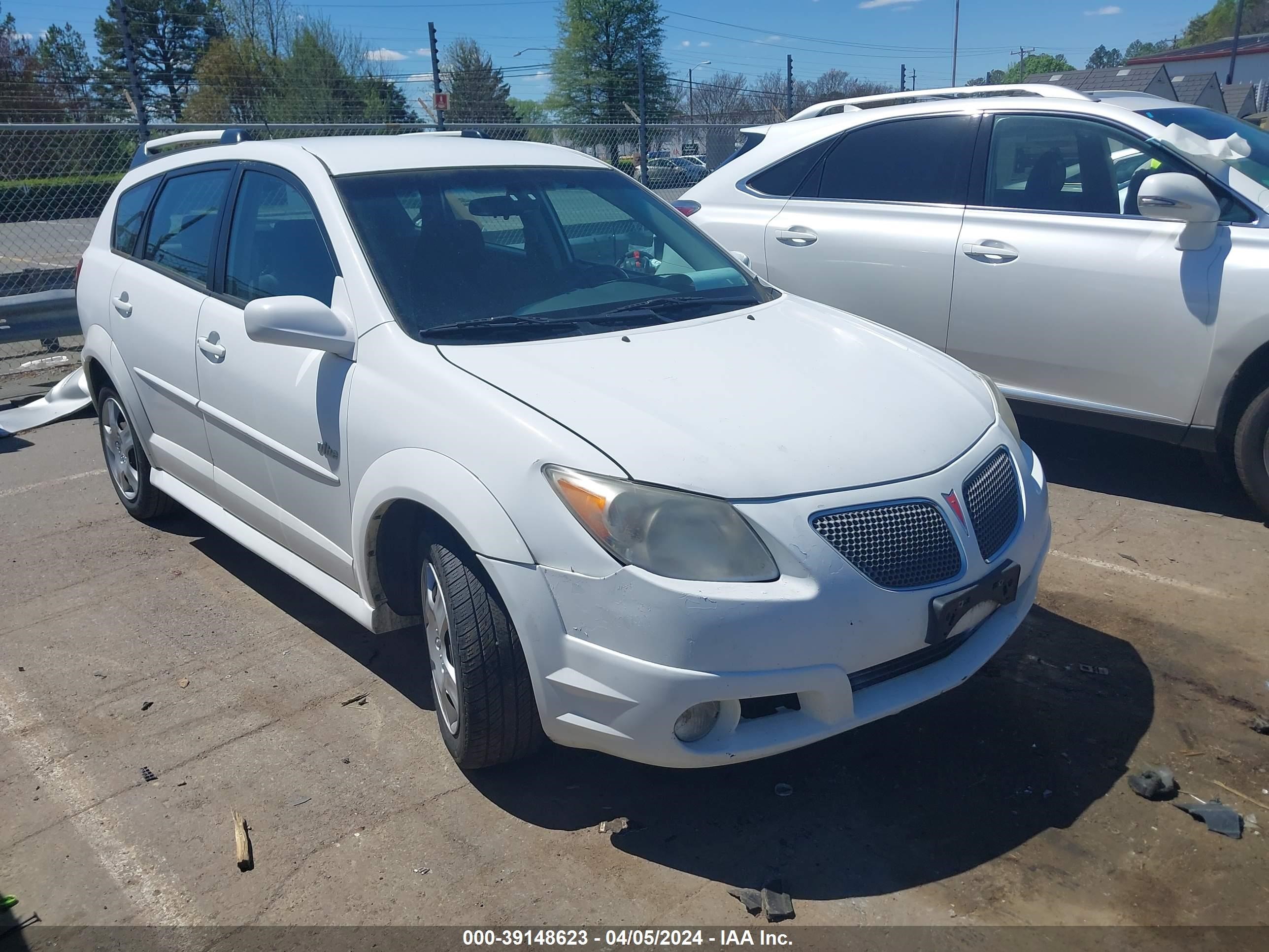 pontiac vibe 2007 5y2sl65867z421356