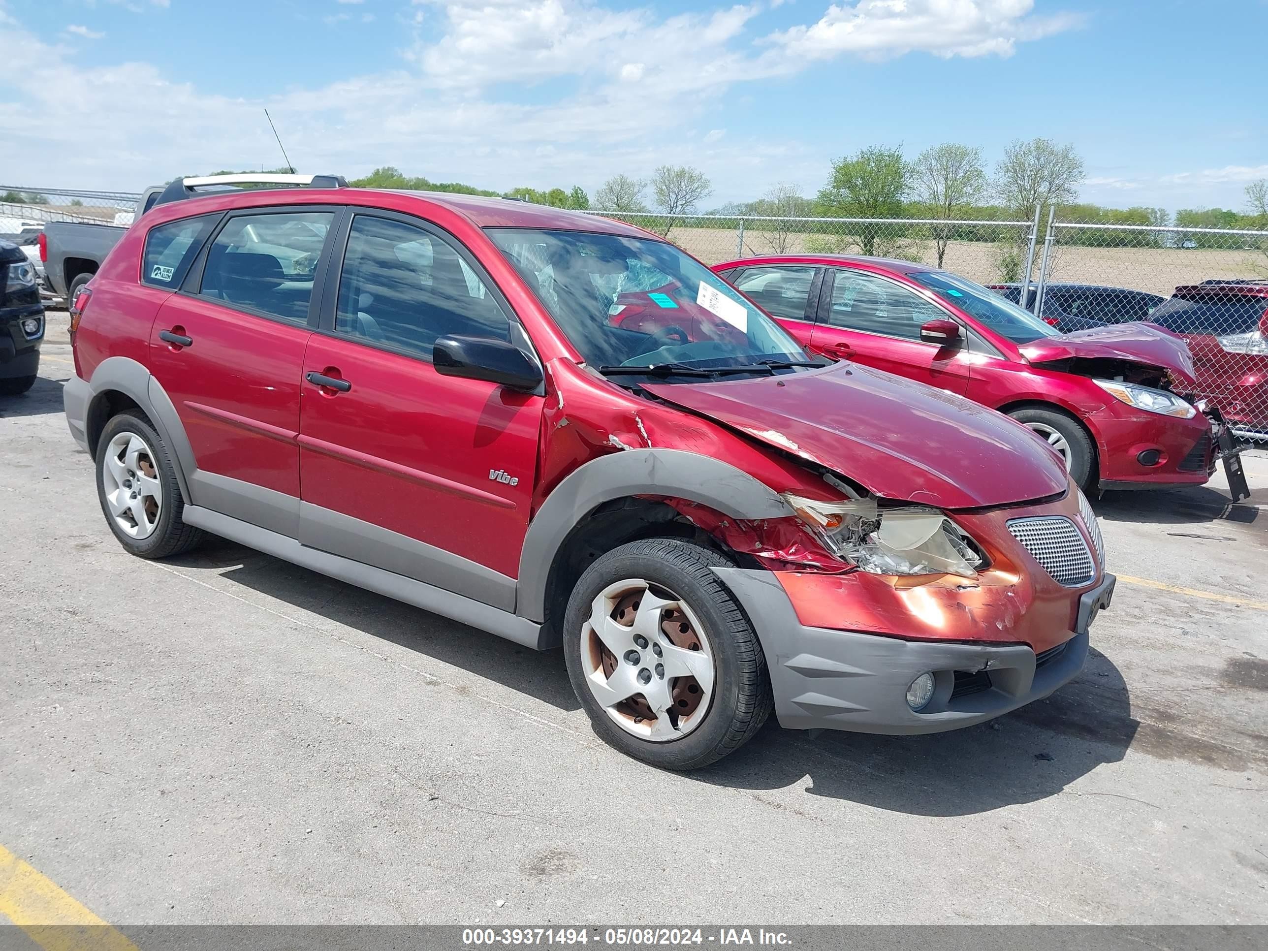 pontiac vibe 2006 5y2sl658x6z431158