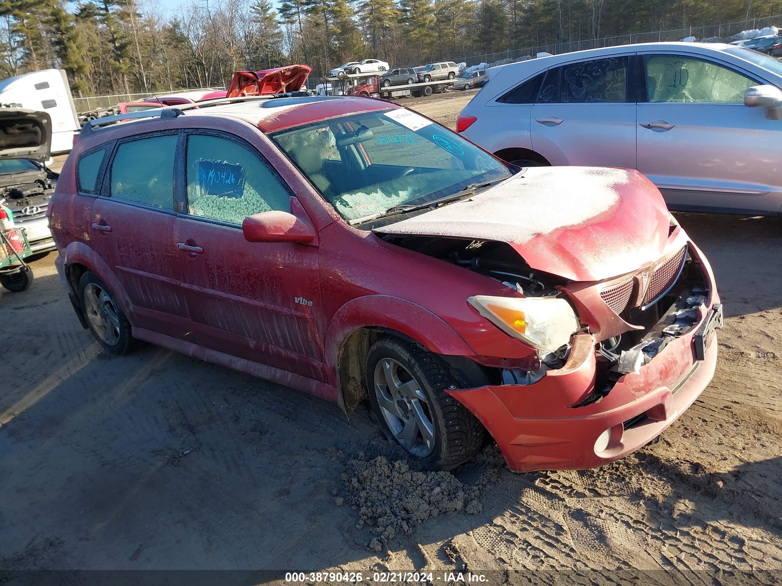 pontiac vibe 2007 5y2sl67857z430482