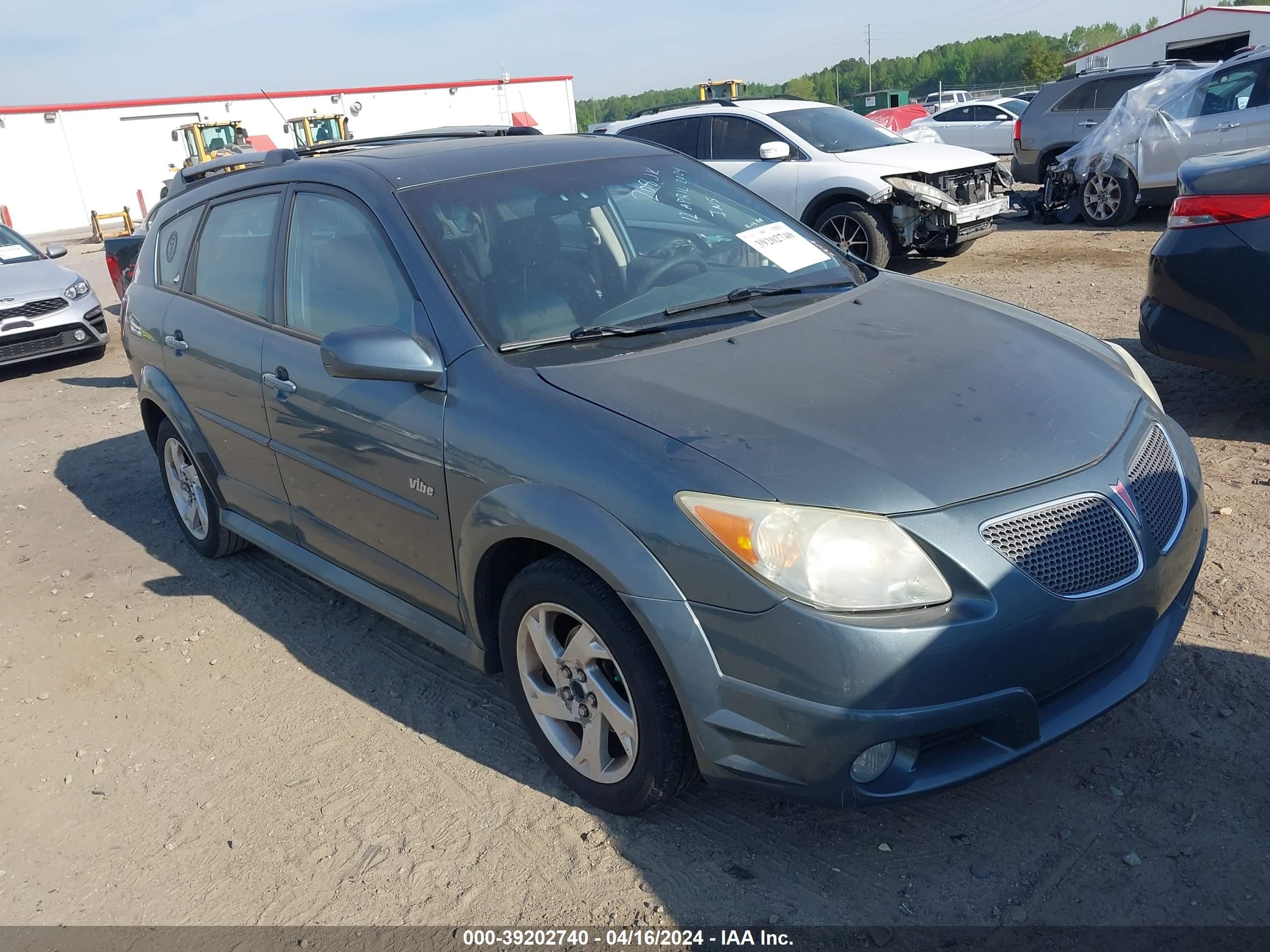 pontiac vibe 2006 5y2sl67886z452104