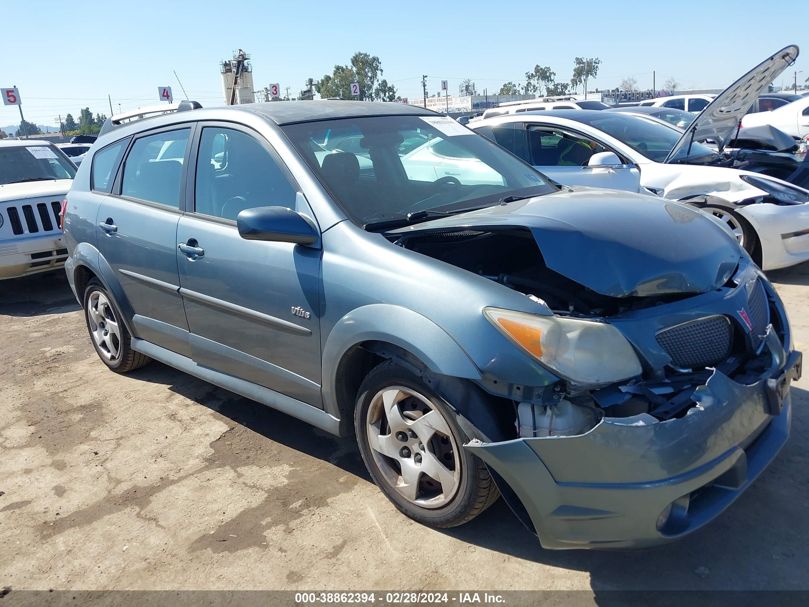 pontiac vibe 2007 5y2sl67897z414639