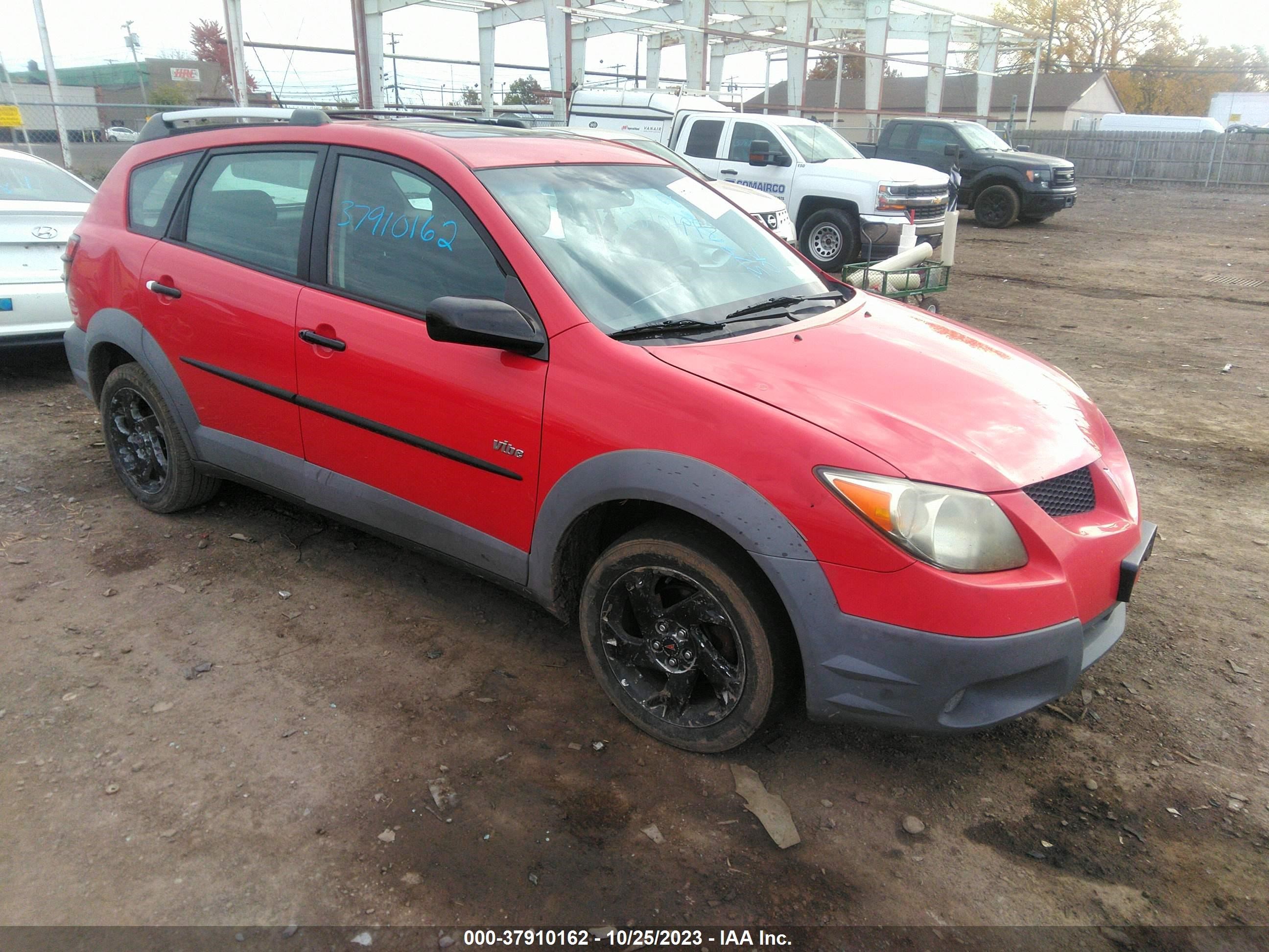 pontiac vibe 2003 5y2sm62843z453976