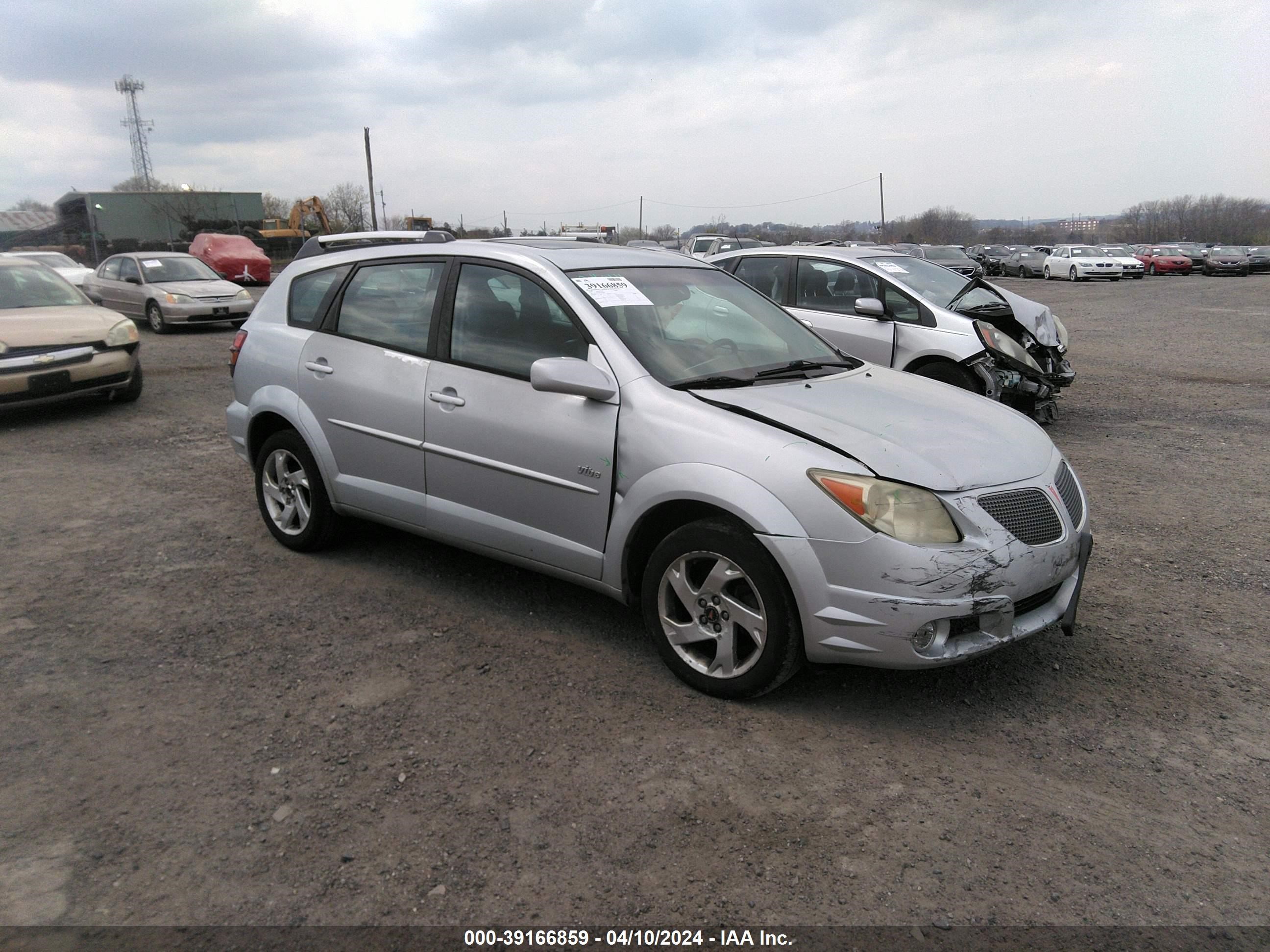 pontiac vibe 2005 5y2sm63805z465978