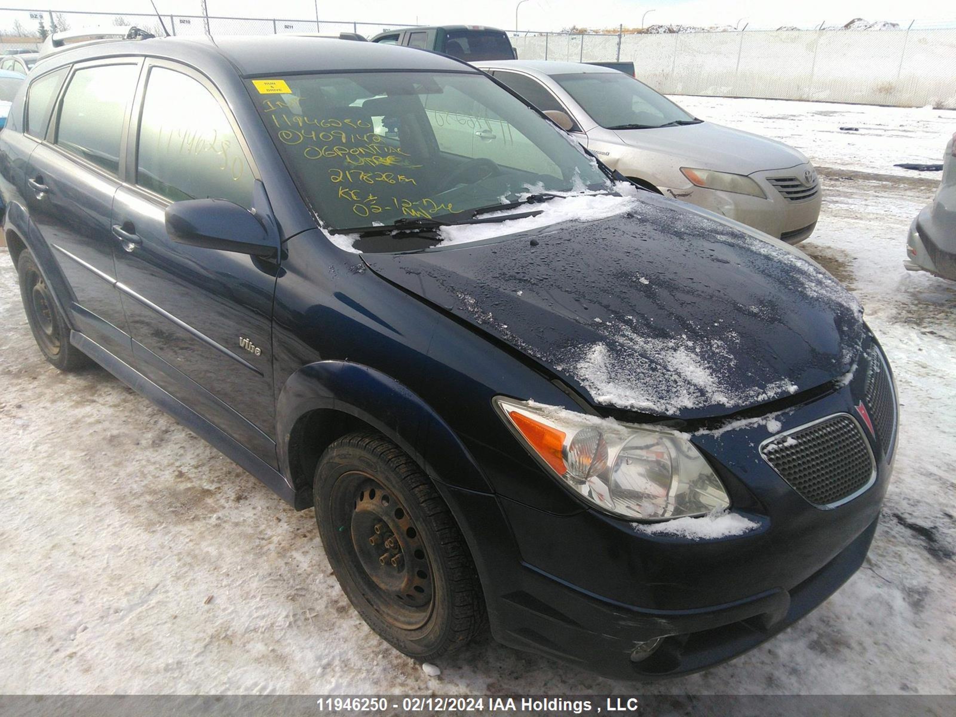 pontiac vibe 2006 5y2sm658x6z409142