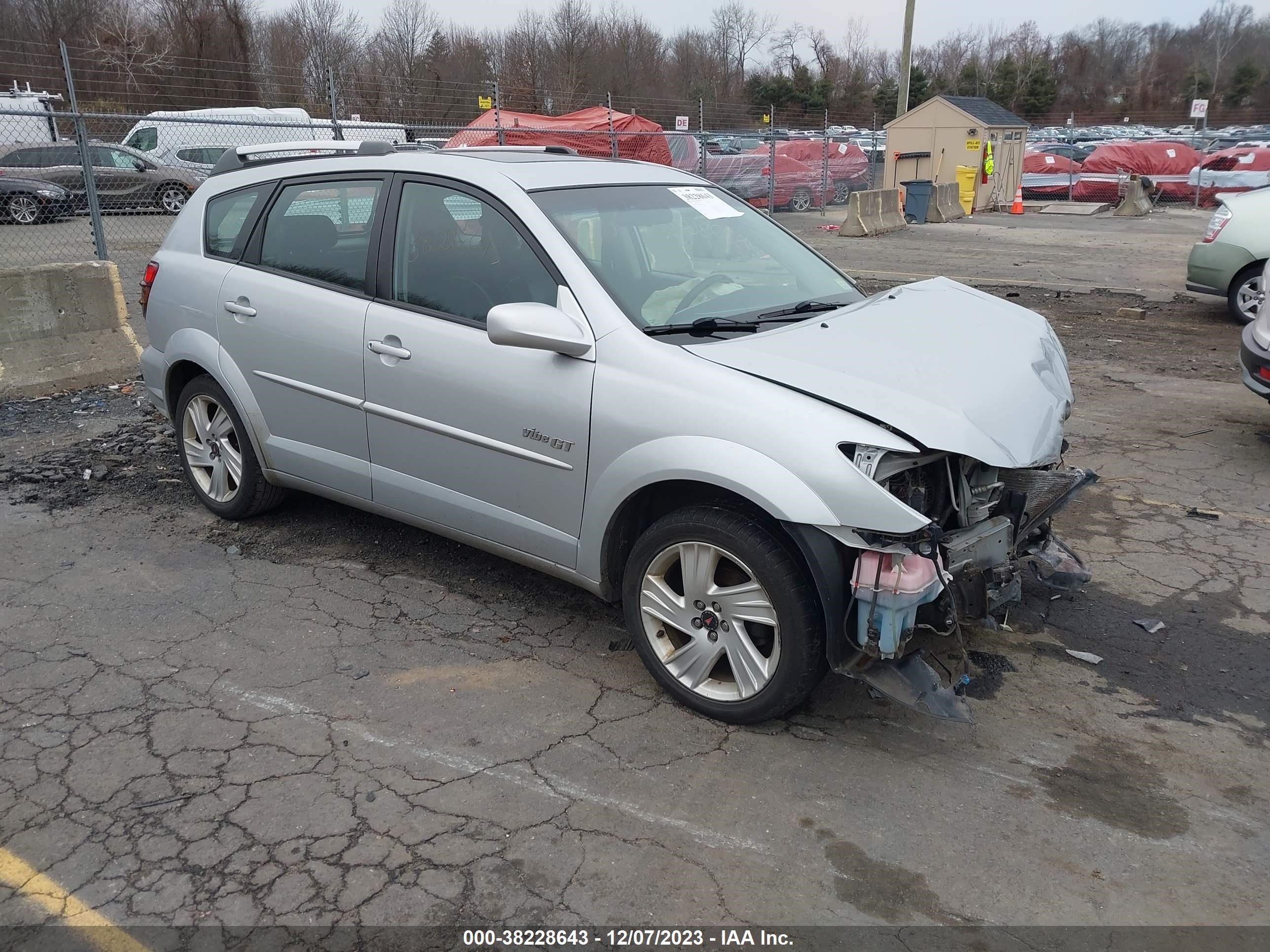 pontiac vibe 2005 5y2sn63l95z409894