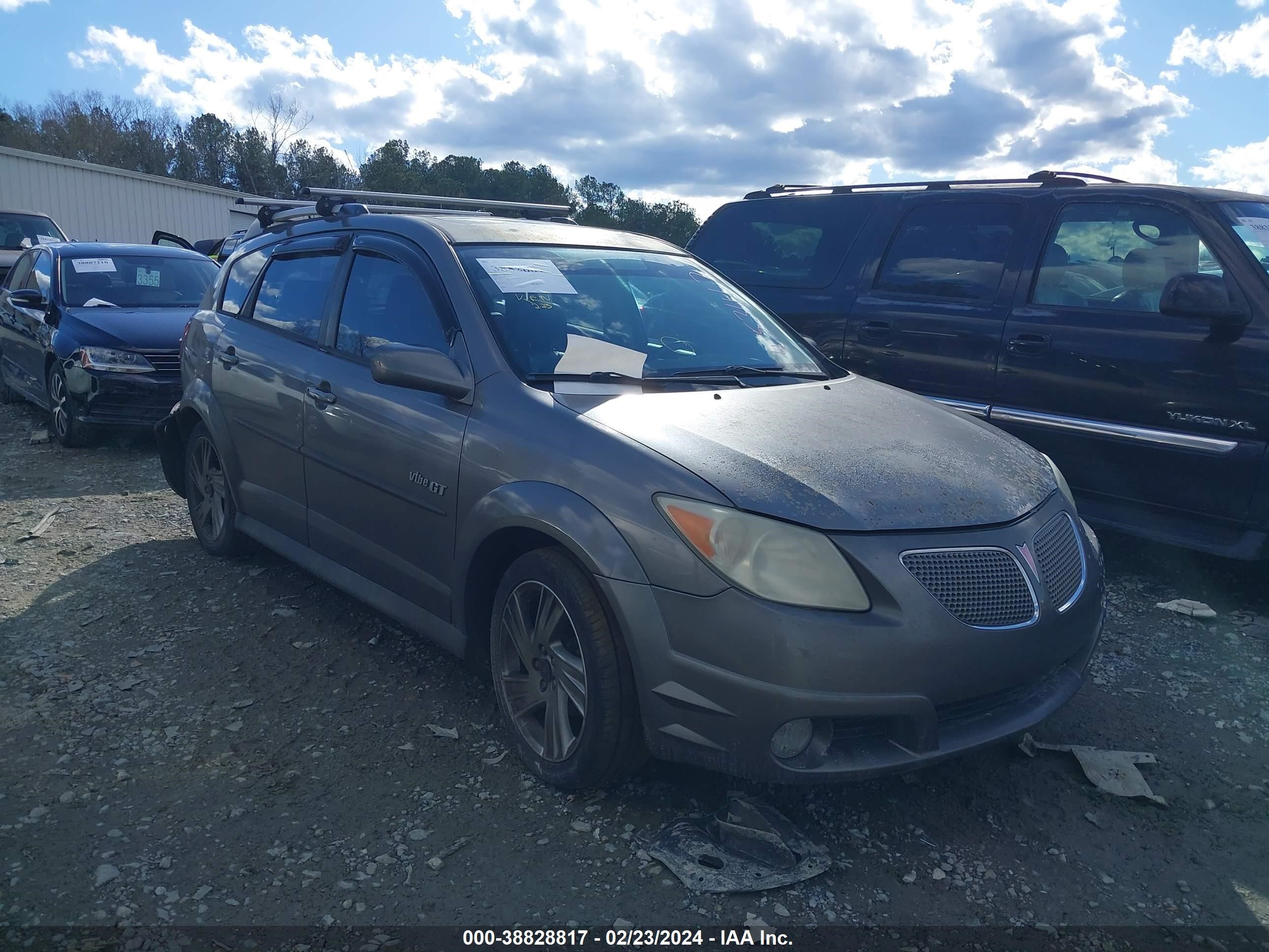 pontiac vibe 2006 5y2sn65l36z453467