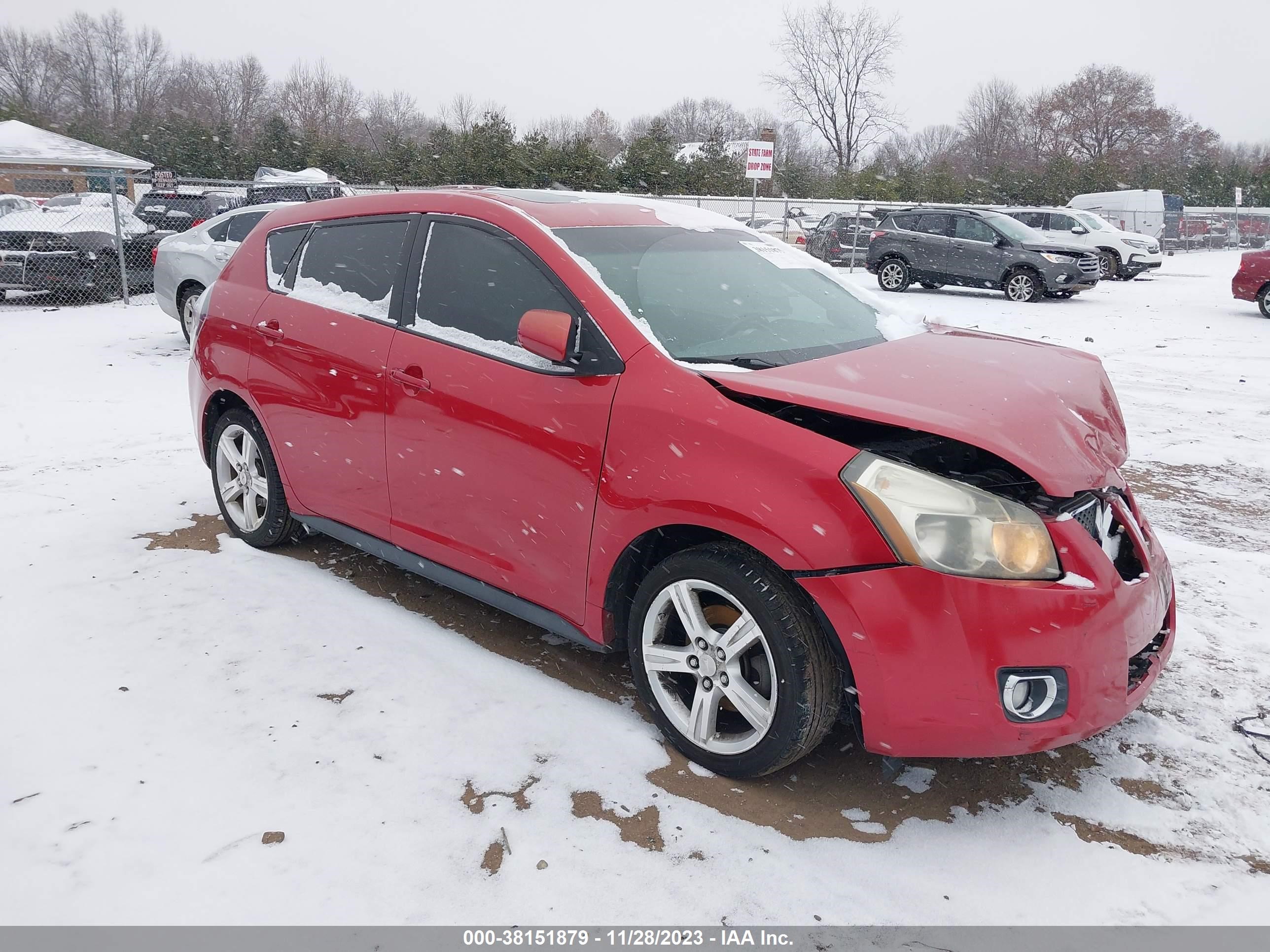 pontiac vibe 2009 5y2sp67059z422593