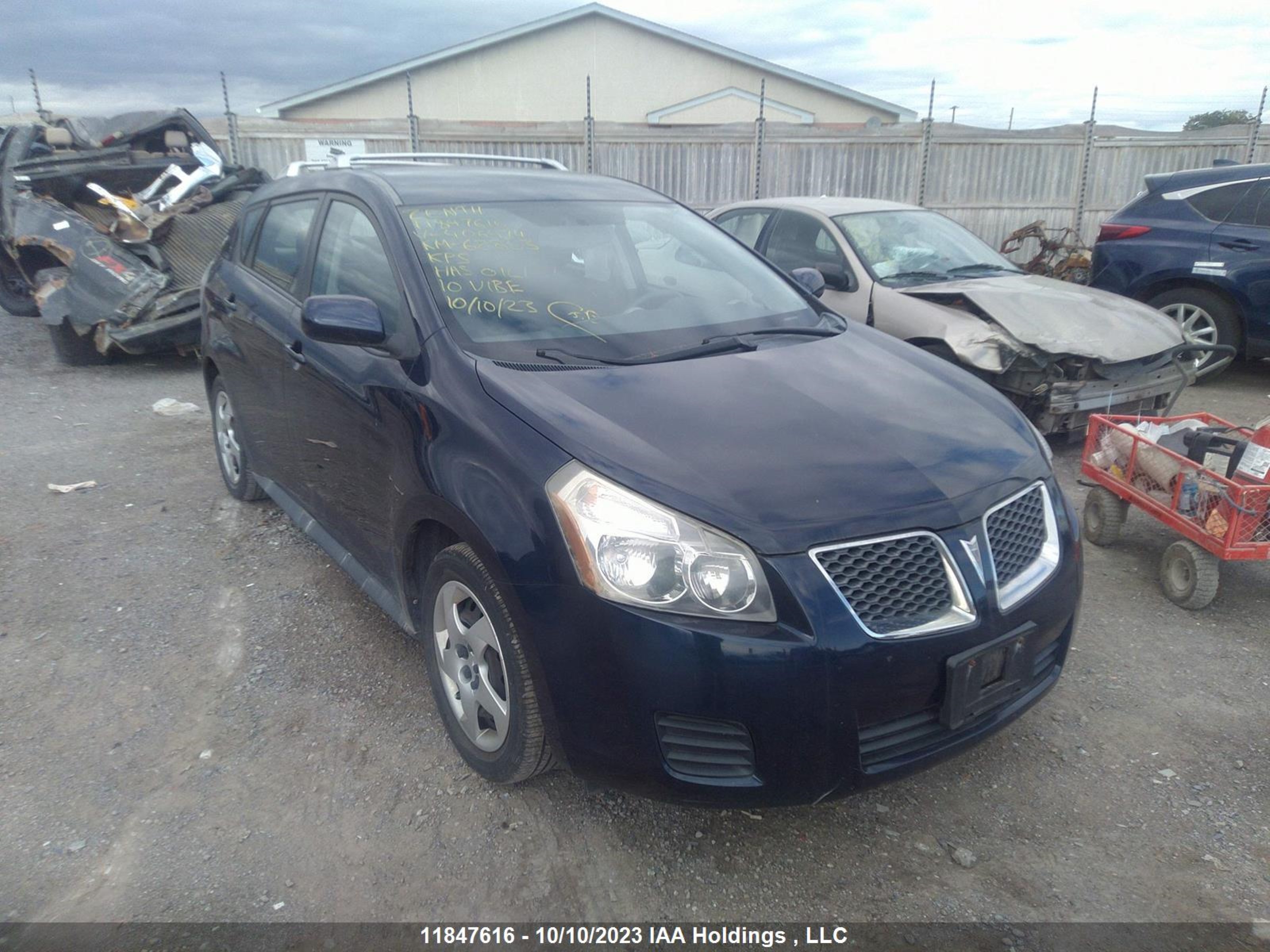 pontiac vibe 2010 5y2sp6e89az406474