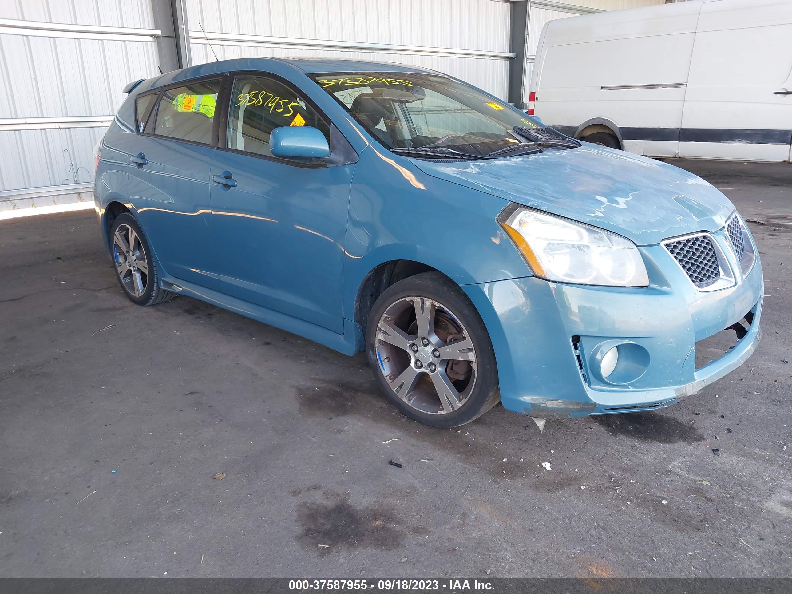 pontiac vibe 2009 5y2sr67019z446481