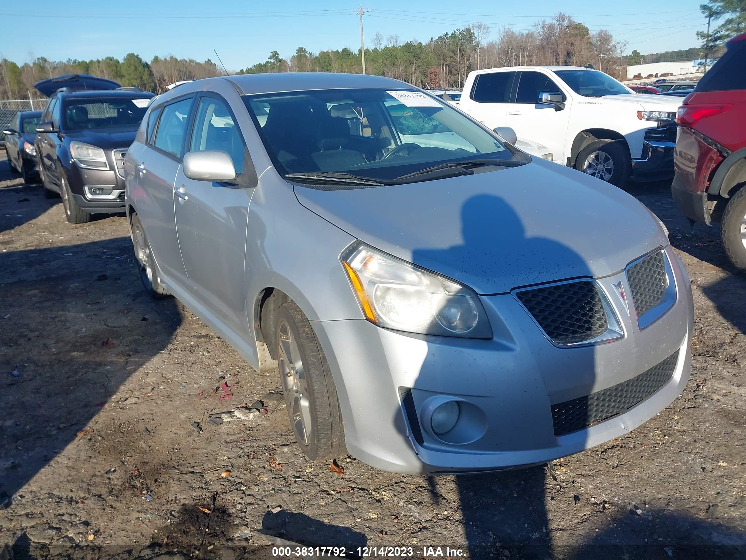 pontiac vibe 2009 5y2sr67059z451618