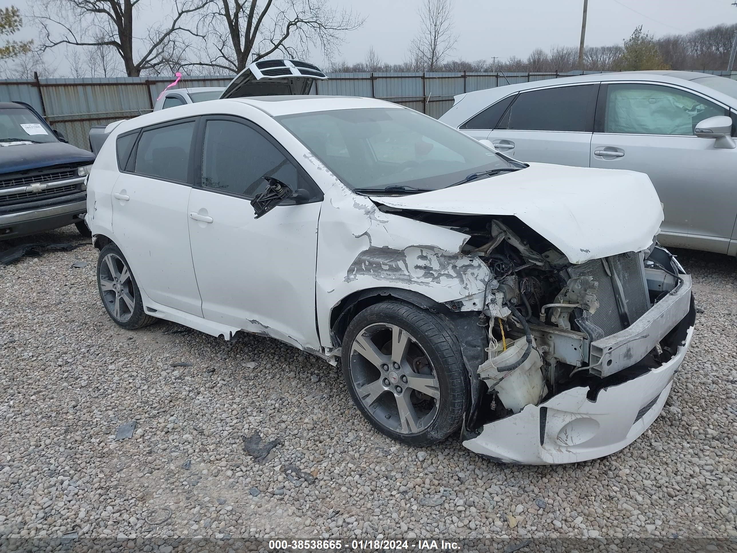 pontiac vibe 2009 5y2sr67079z403134