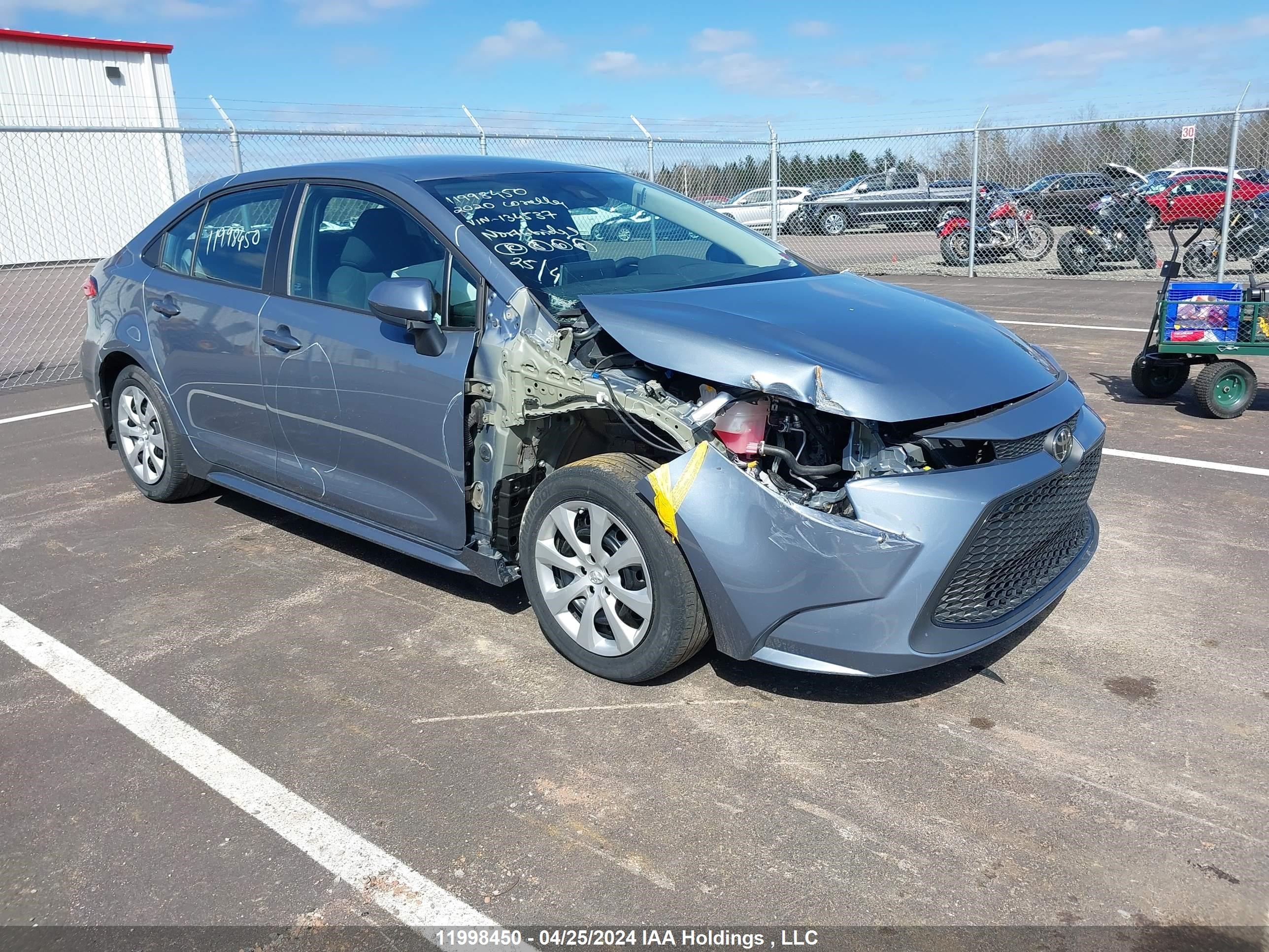 toyota corolla 2020 5yfbprbe4lp134537