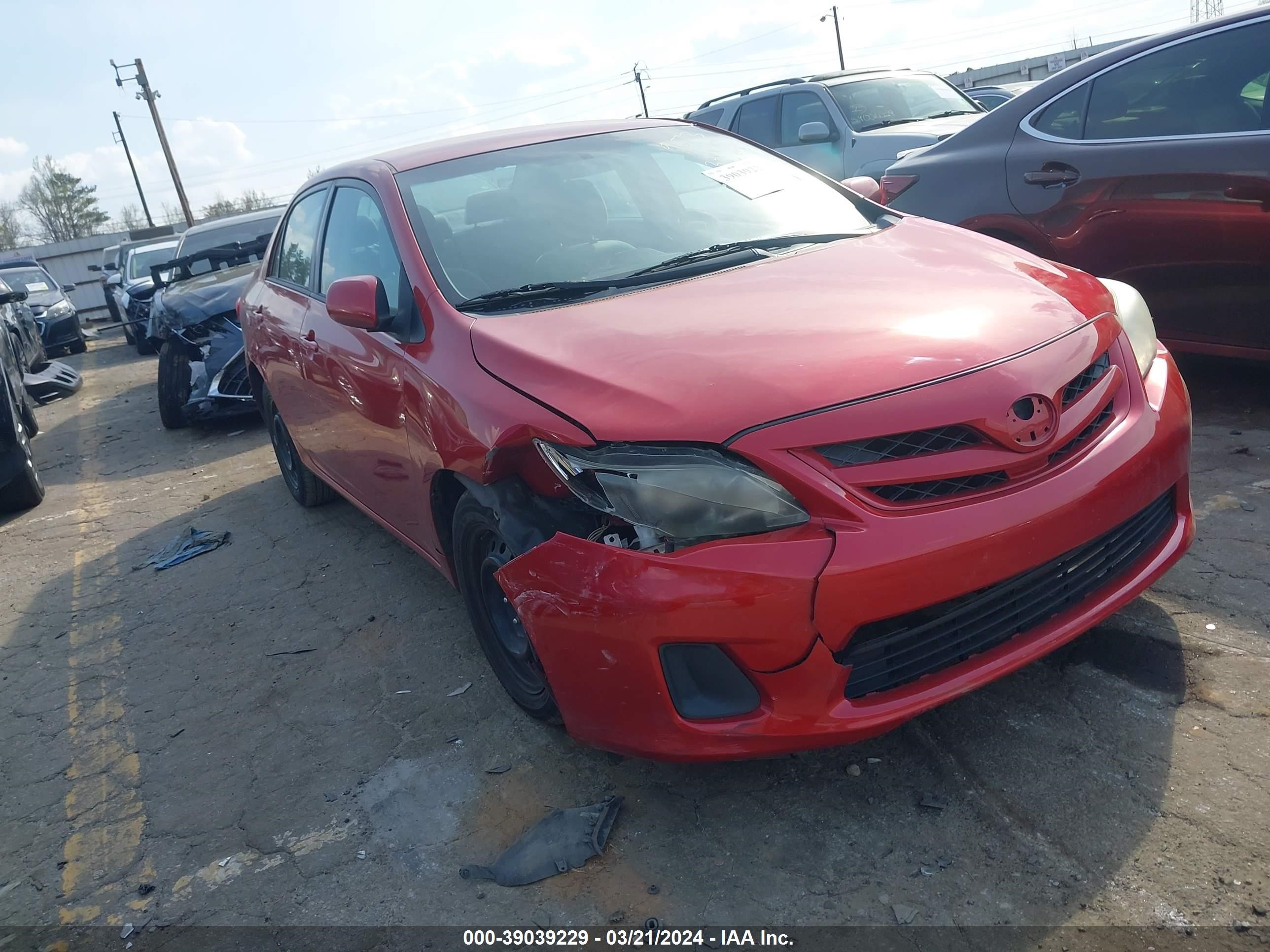 toyota corolla 2012 5yfbu4ee4cp049673