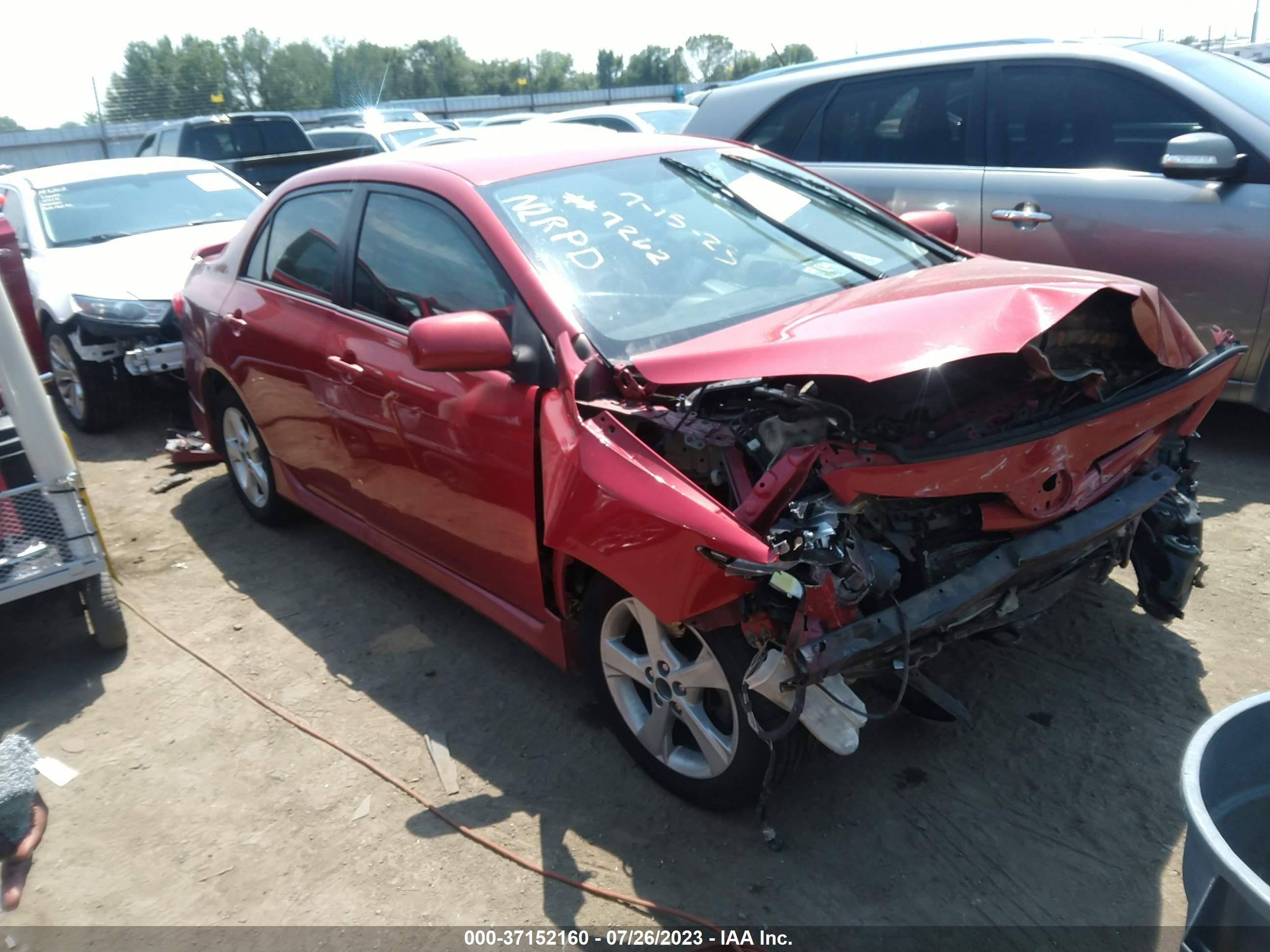 toyota corolla 2013 5yfbu4eexdp169530