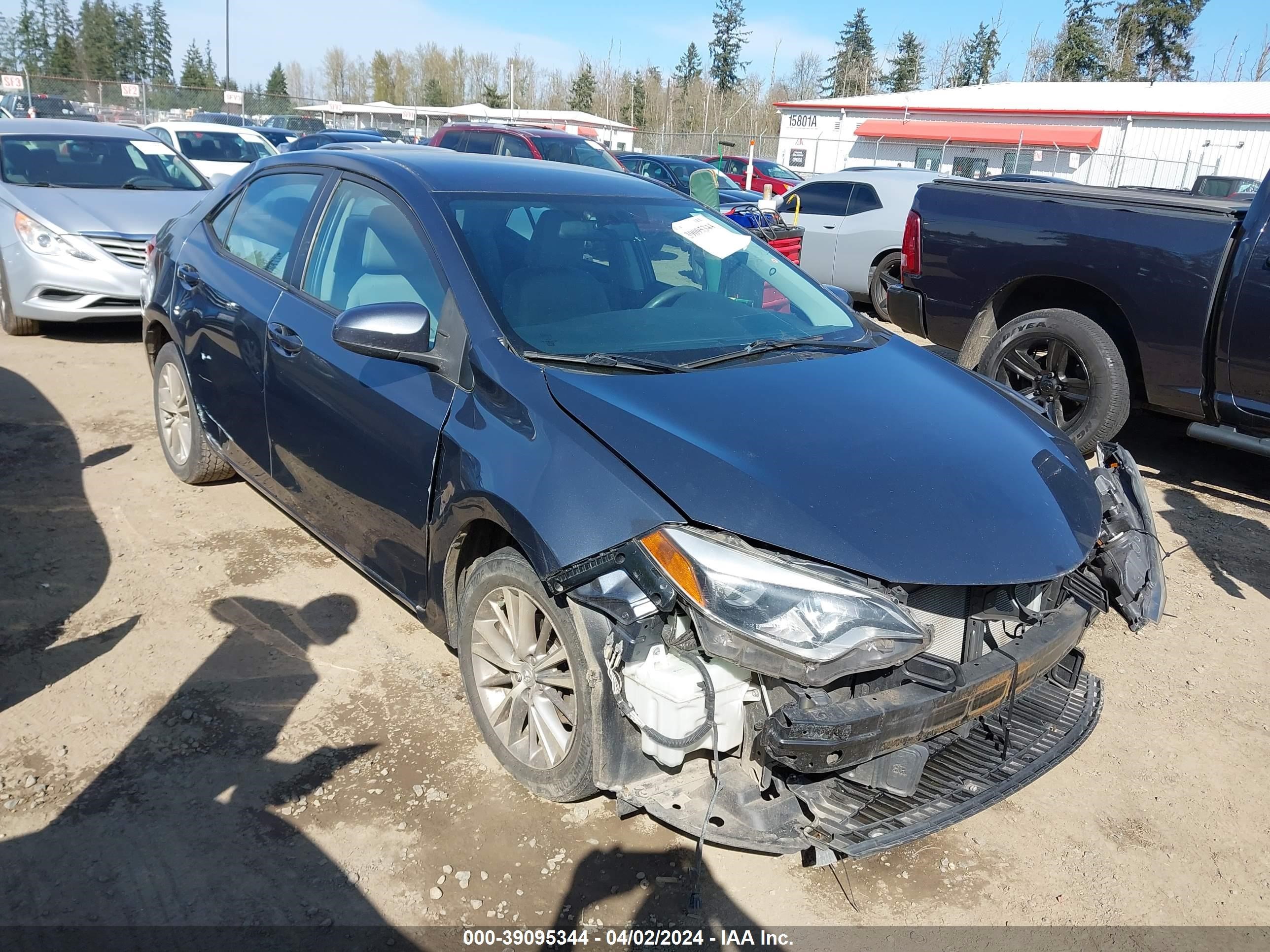 toyota corolla 2014 5yfburhe0ep034597