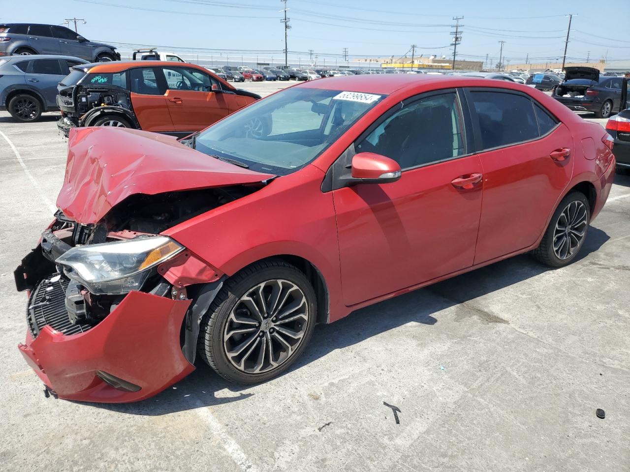 toyota corolla 2016 5yfburhe3gp416481