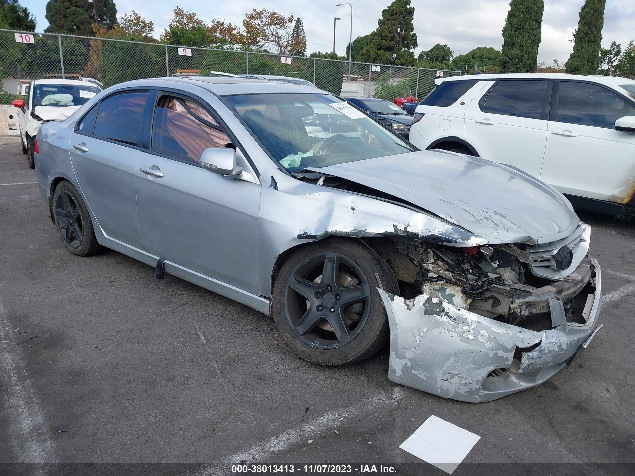 acura tsx 2005 5yfburhe7gp422364