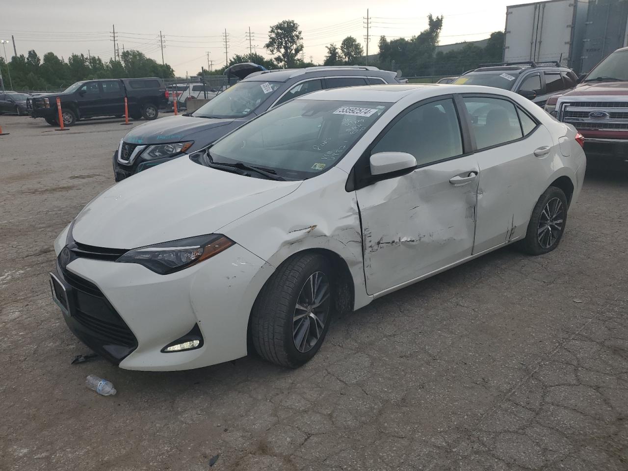 toyota corolla 2017 5yfburhe7hp576882