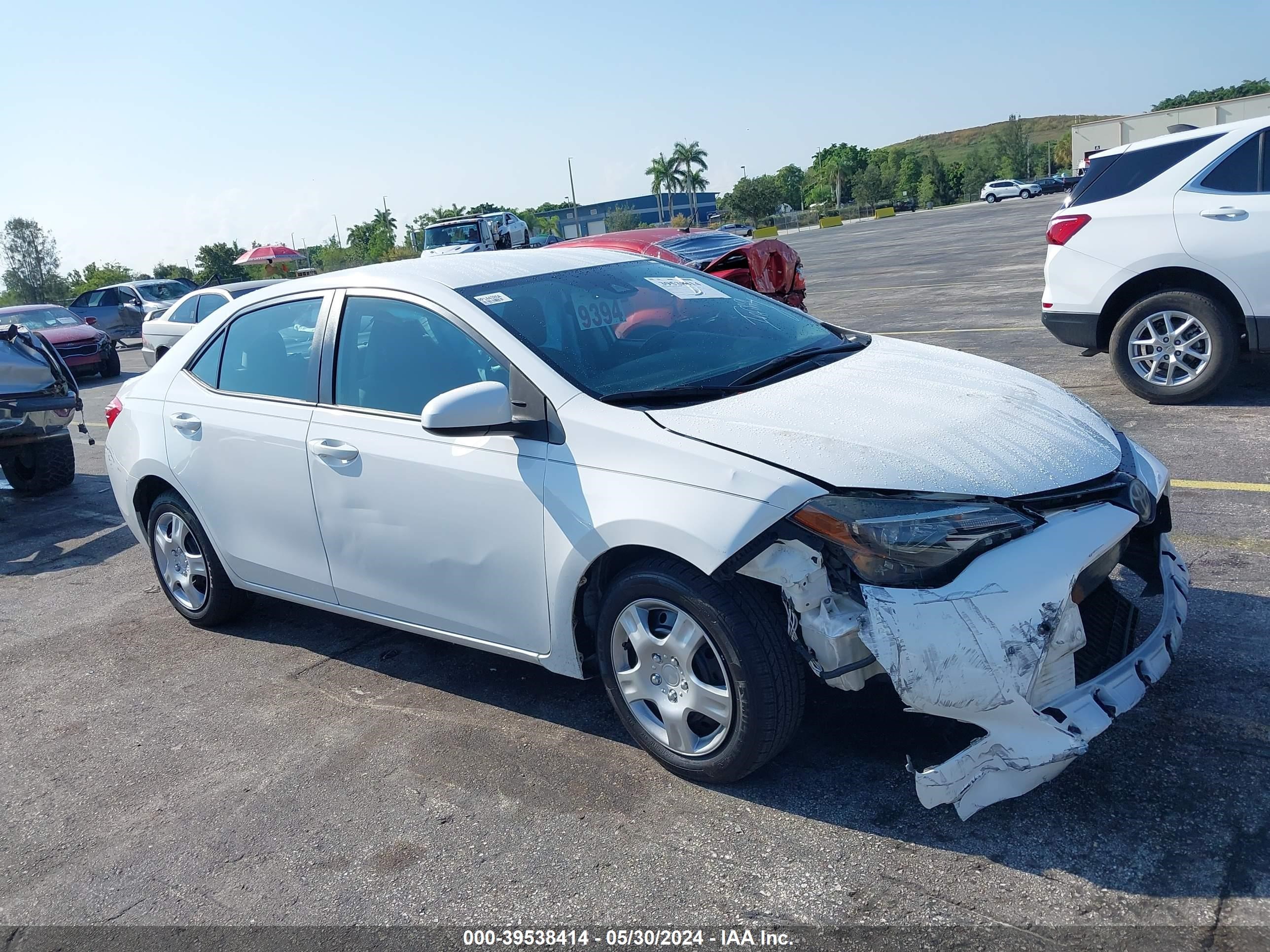 toyota corolla 2019 5yfburhe9kp935978