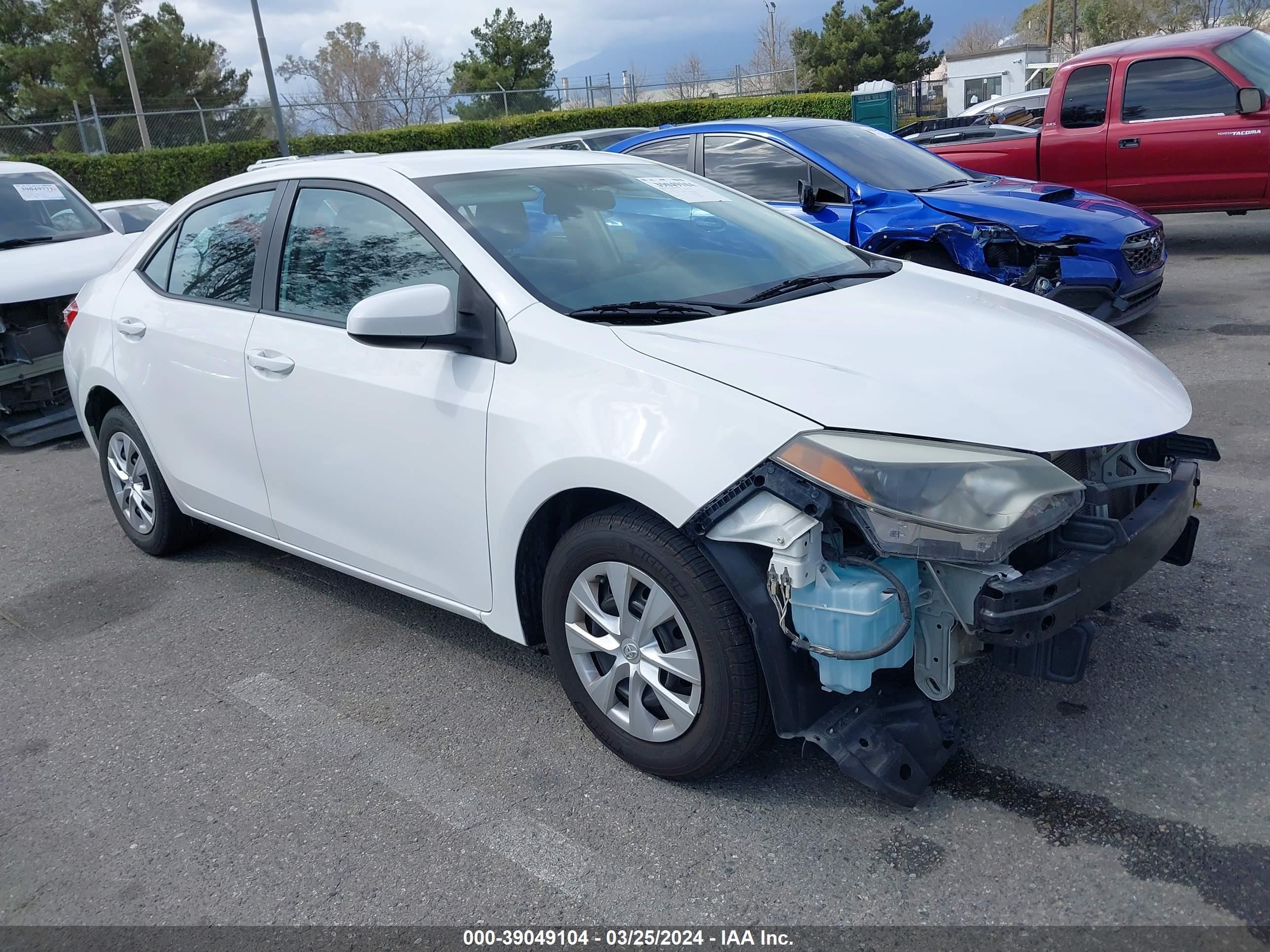 toyota corolla 2016 5yfburhexgp392440