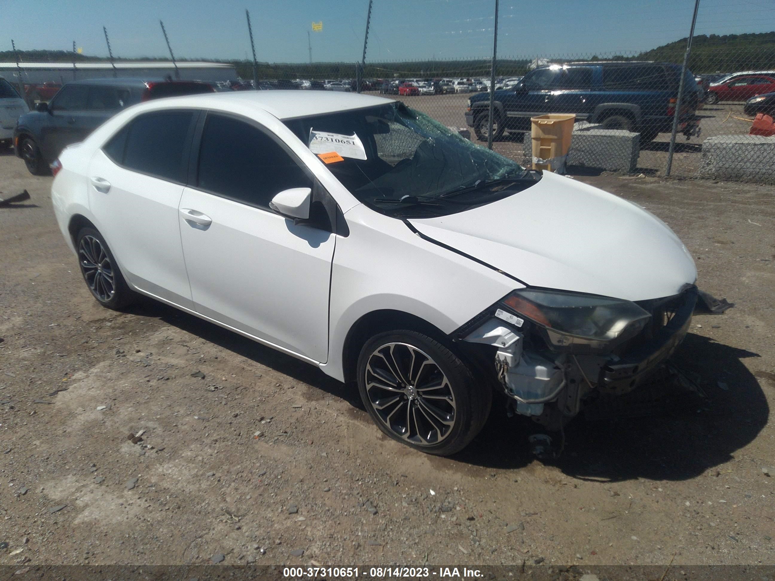 toyota corolla 2016 5yfburhexgp400987