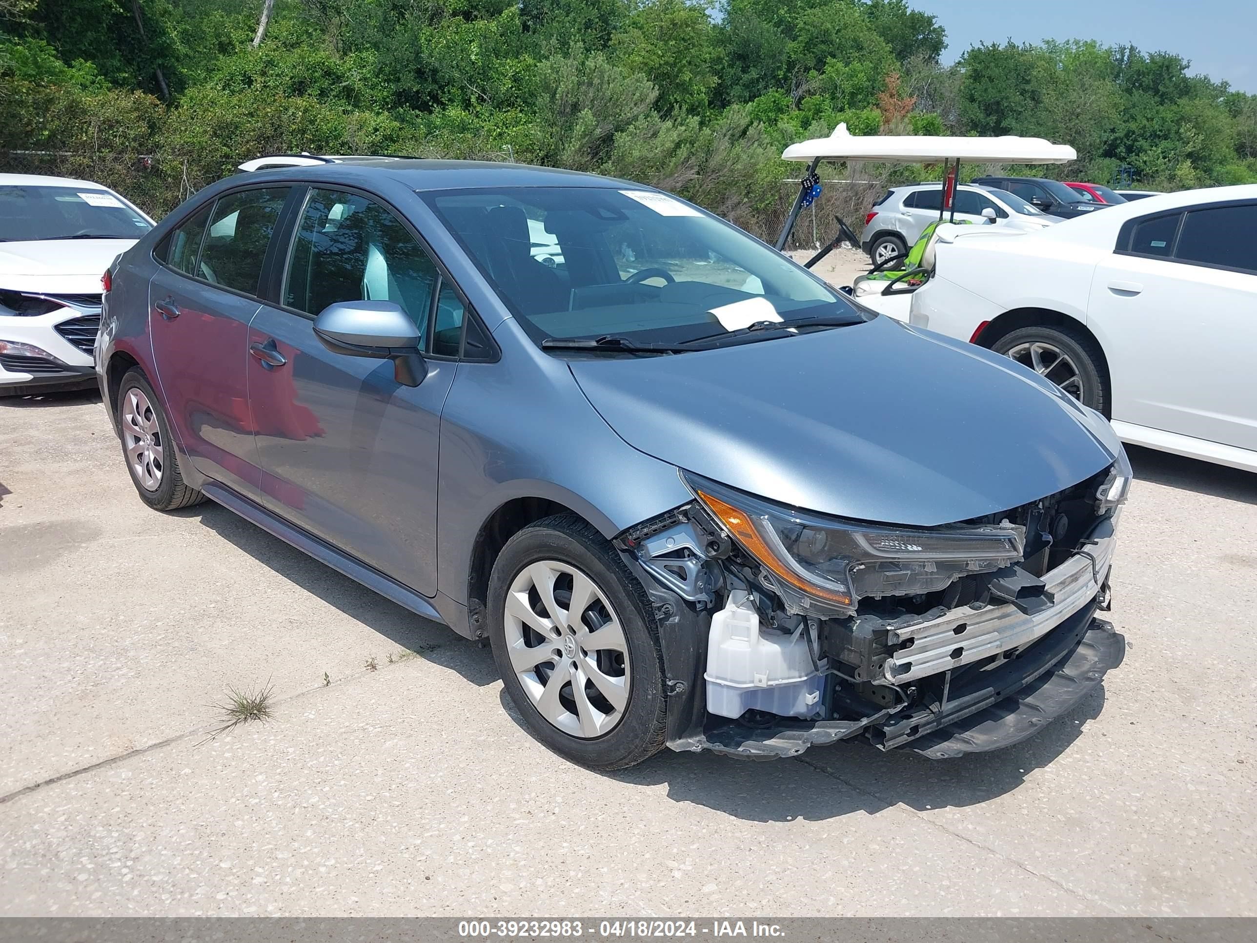 toyota corolla 2021 5yfepmae2mp264836