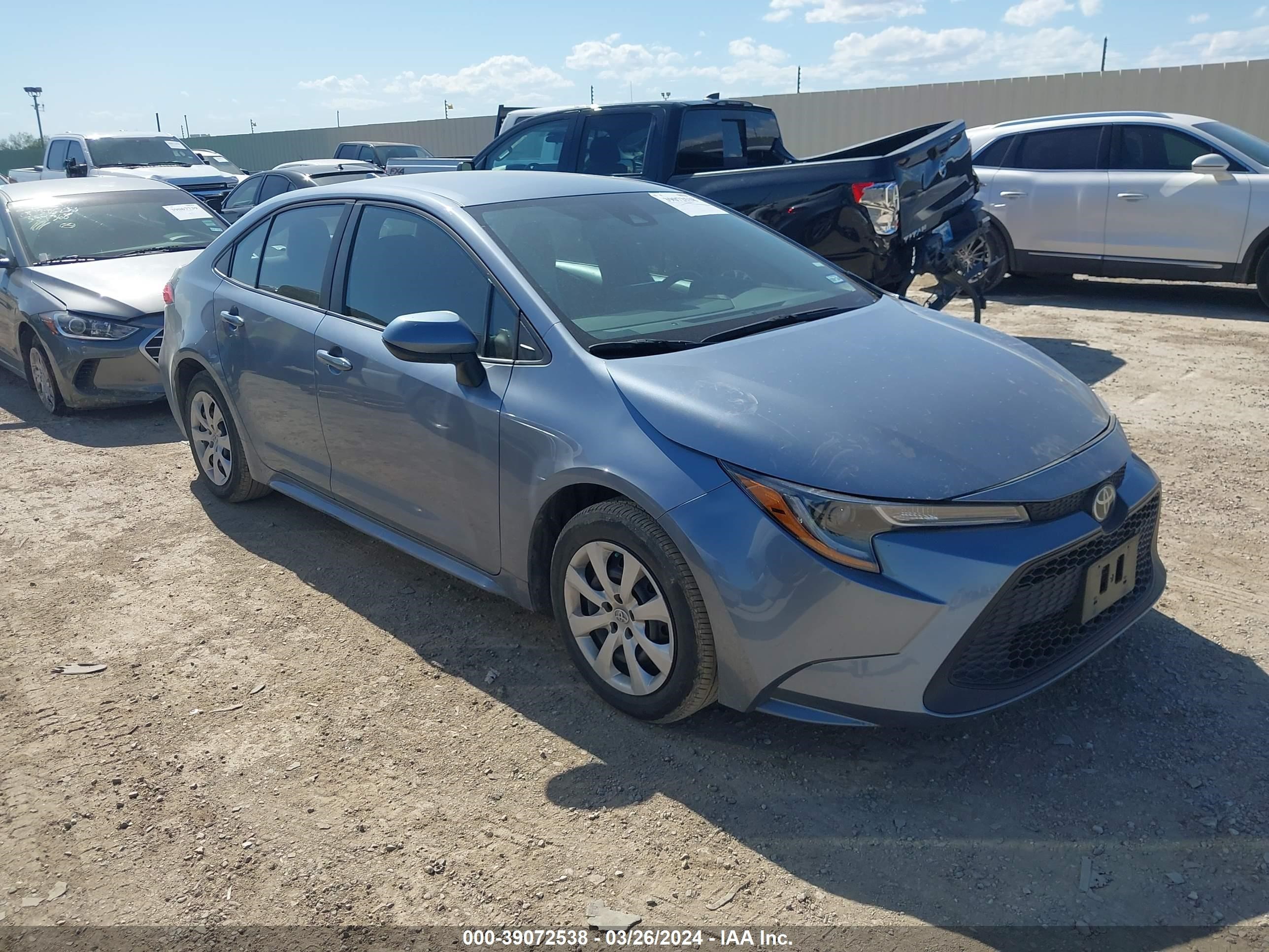 toyota corolla 2022 5yfepmae2np369488