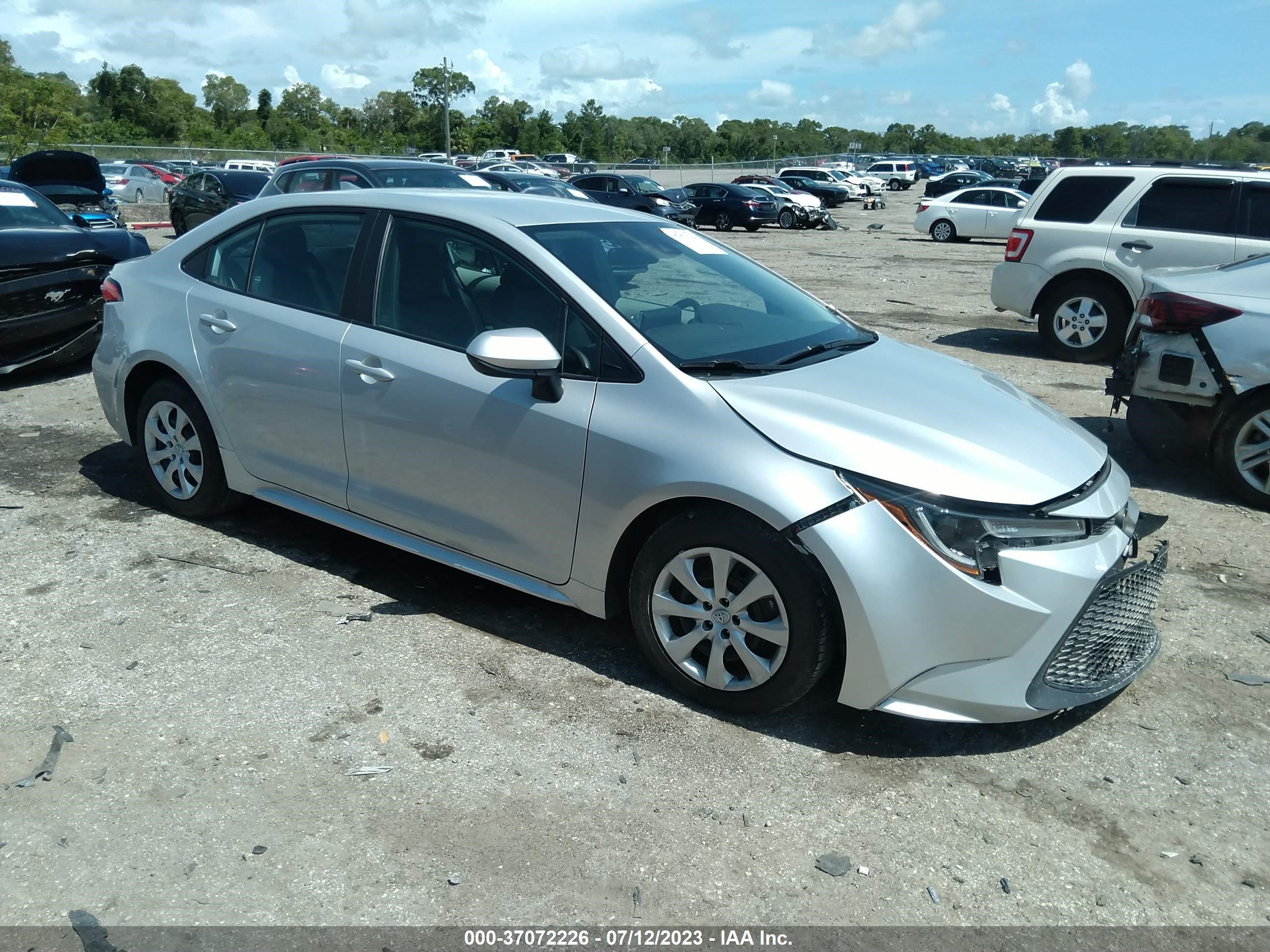 toyota corolla 2021 5yfepmae4mp222099