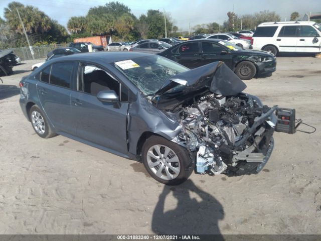 toyota corolla 2021 5yfepmae4mp226380