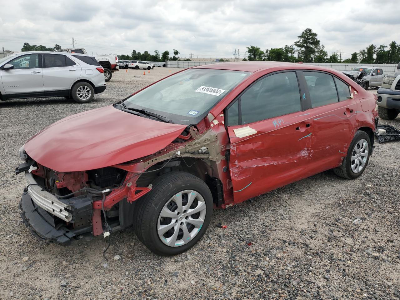 toyota corolla 2021 5yfepmae6mp153139