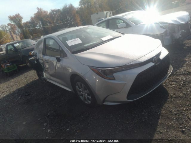 toyota corolla 2021 5yfepmae6mp176355